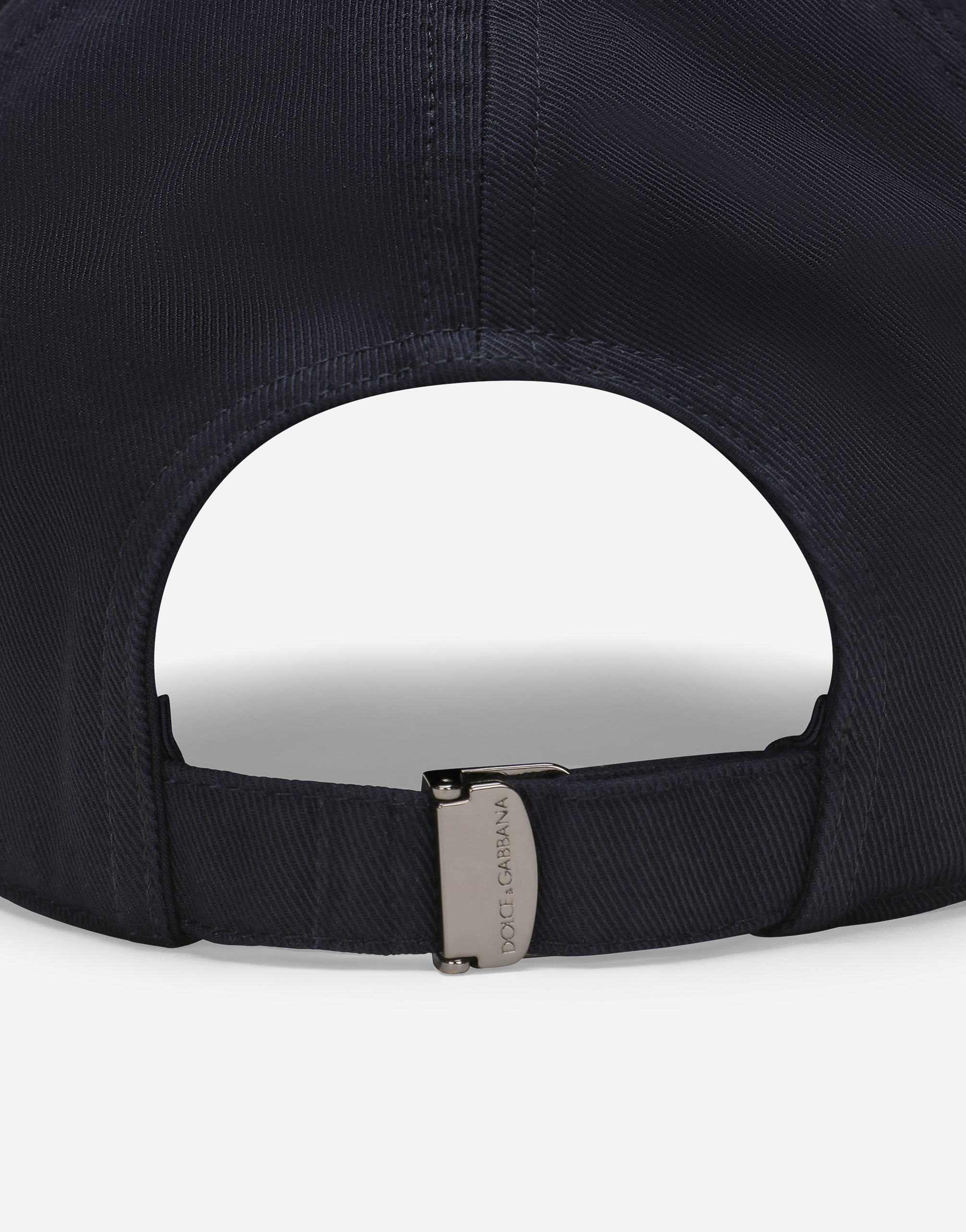 Cotton baseball cap with Dolce&Gabbana logo