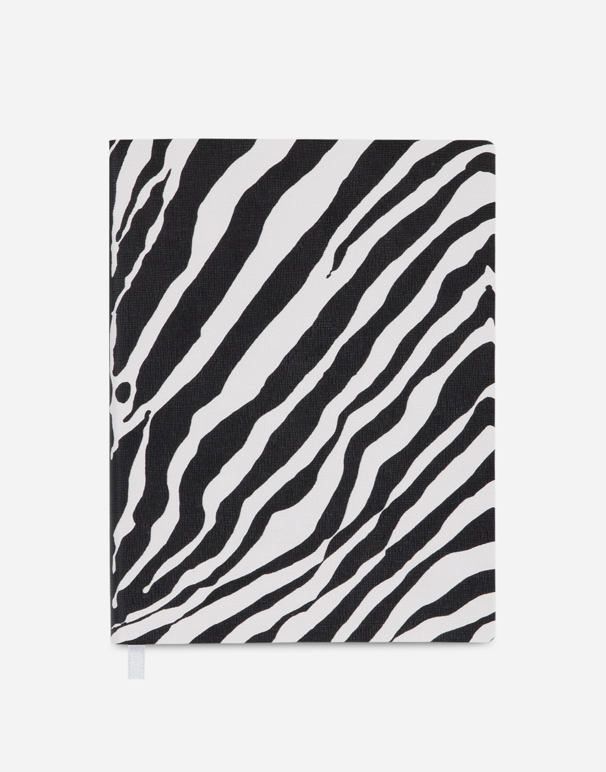 Dolce & Gabbana Large Blank Notebook Leather Cover Multicolor Unisex Onesize In Multicolor