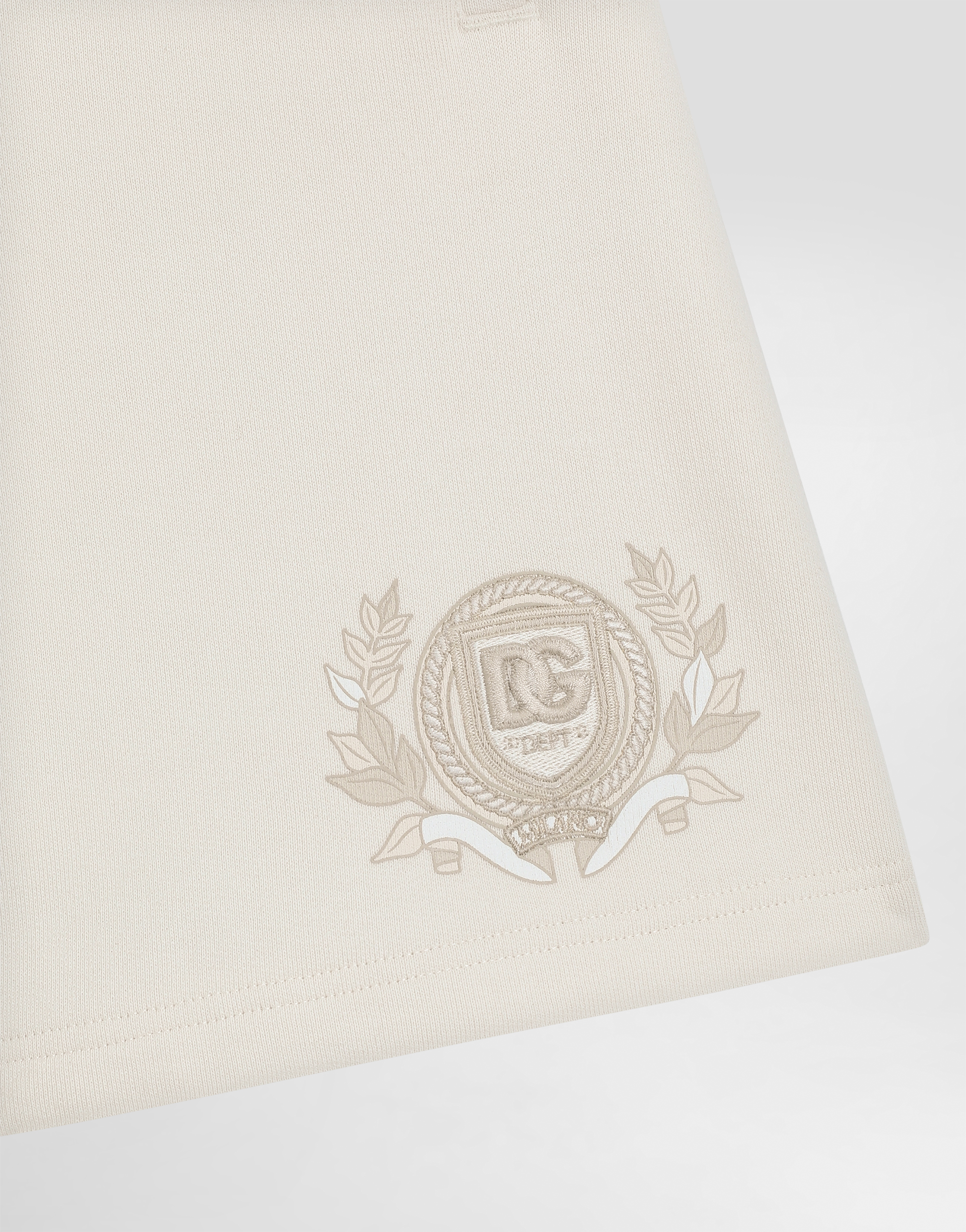 Fleece shorts with DG logo