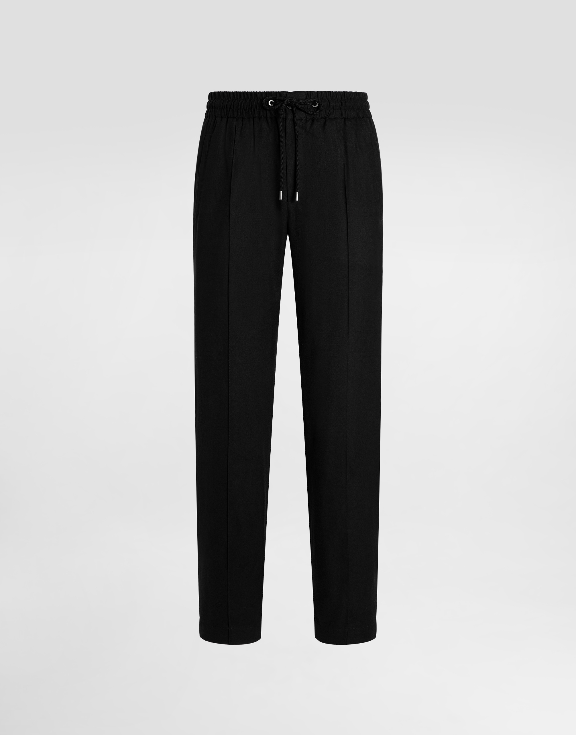 Chevron flannel joggers