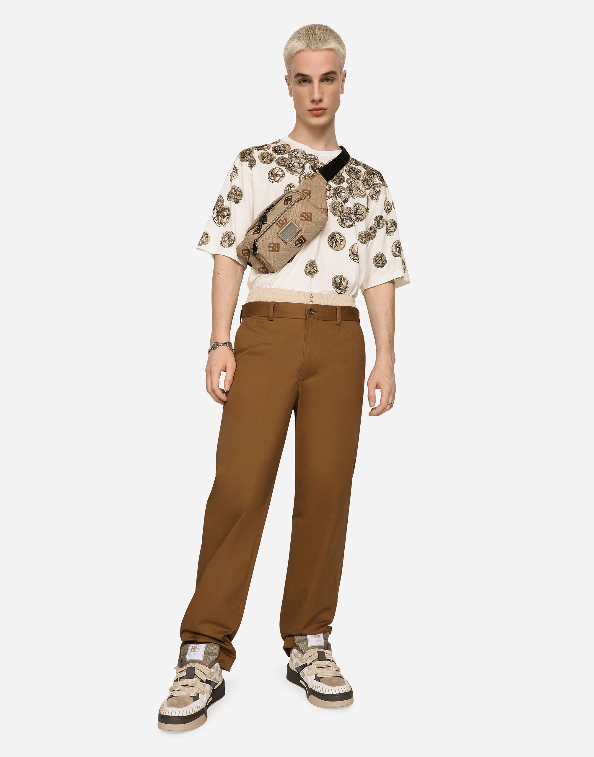 DOLCE & GABBANA SMALL CORDURA BELT BAG