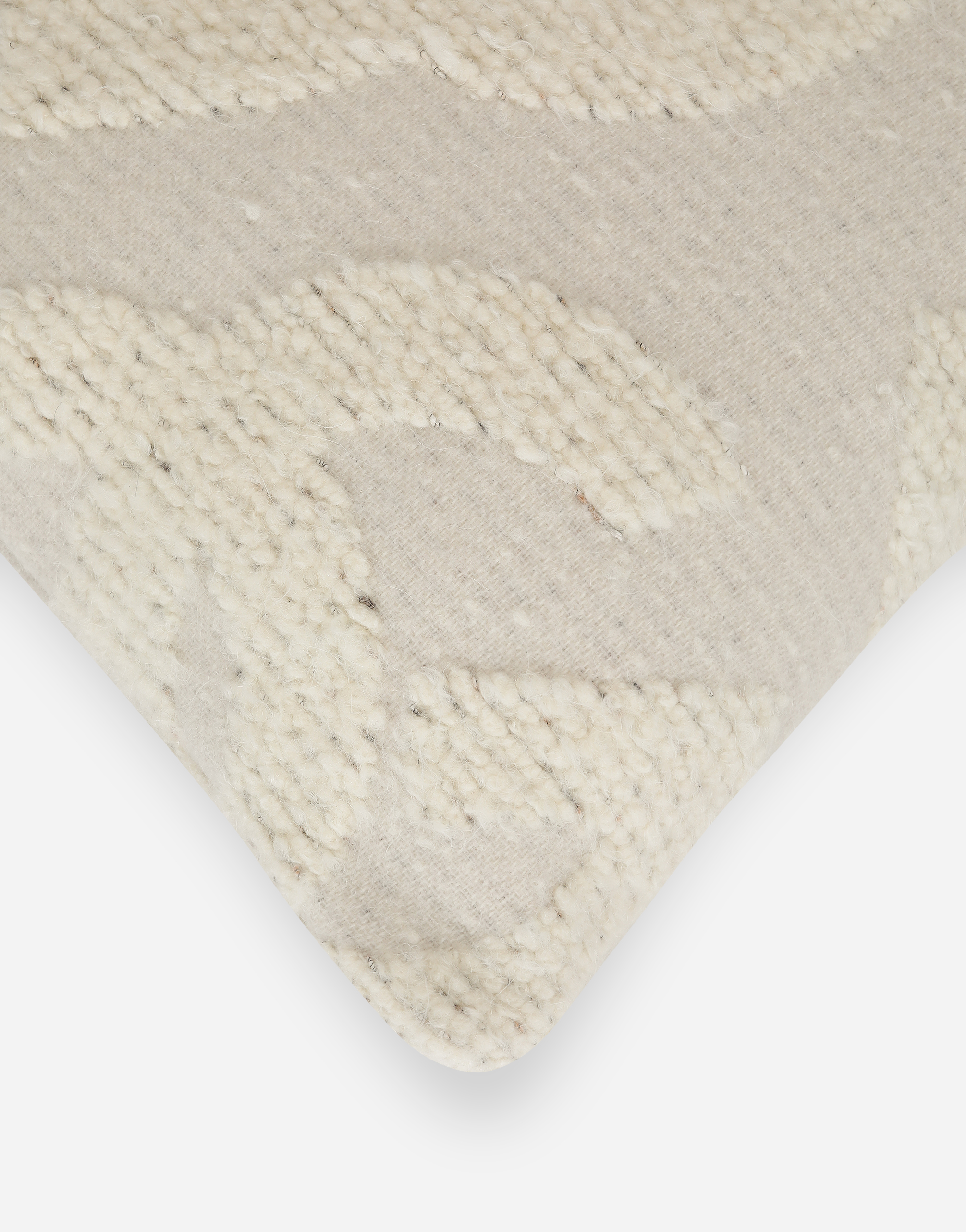 Dolce & Gabbana Wool, Silk, And Cashmere Cushion Medium In Brown