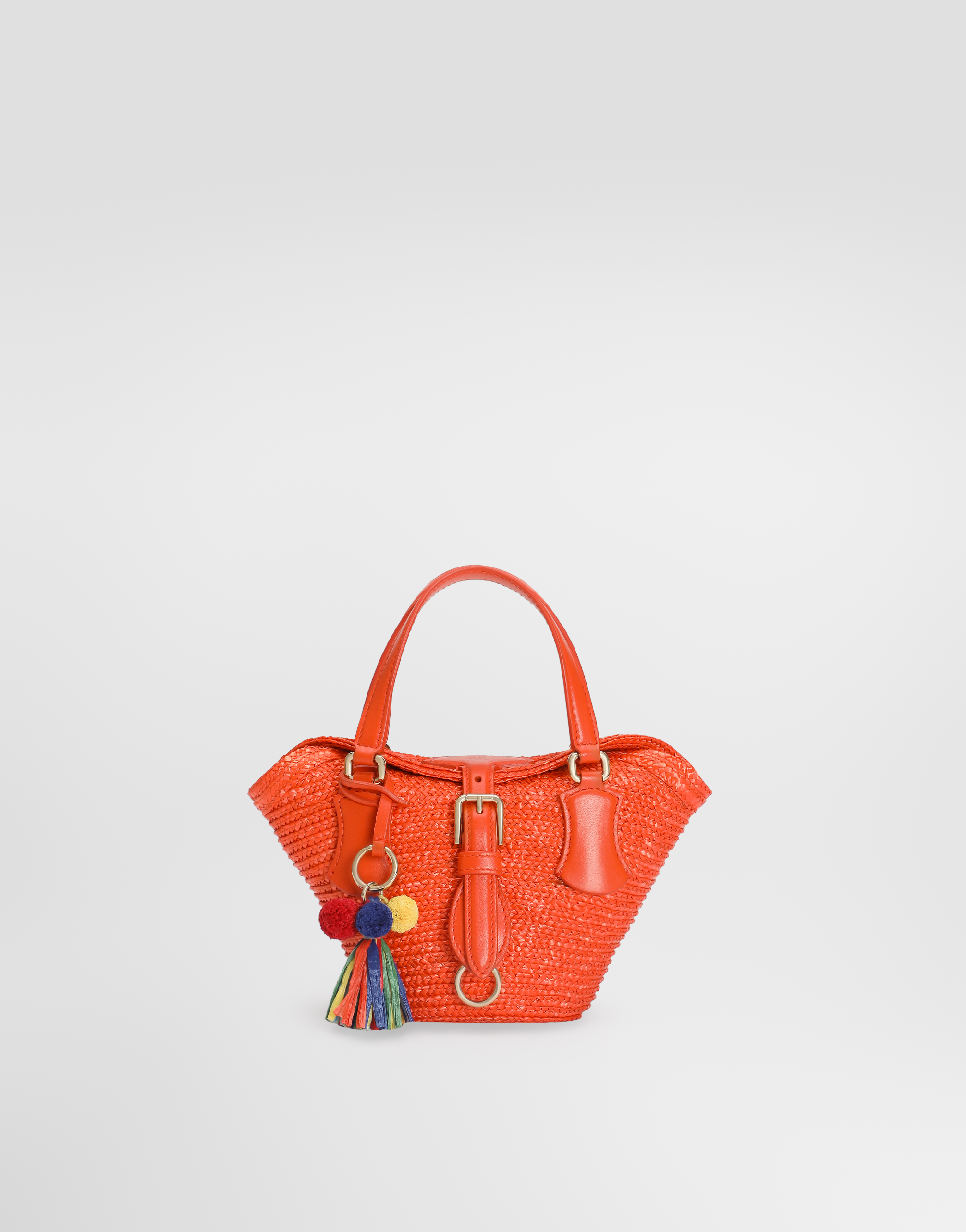 Raffia coffa Capri in Multicolor for Women | Dolce&Gabbana® US