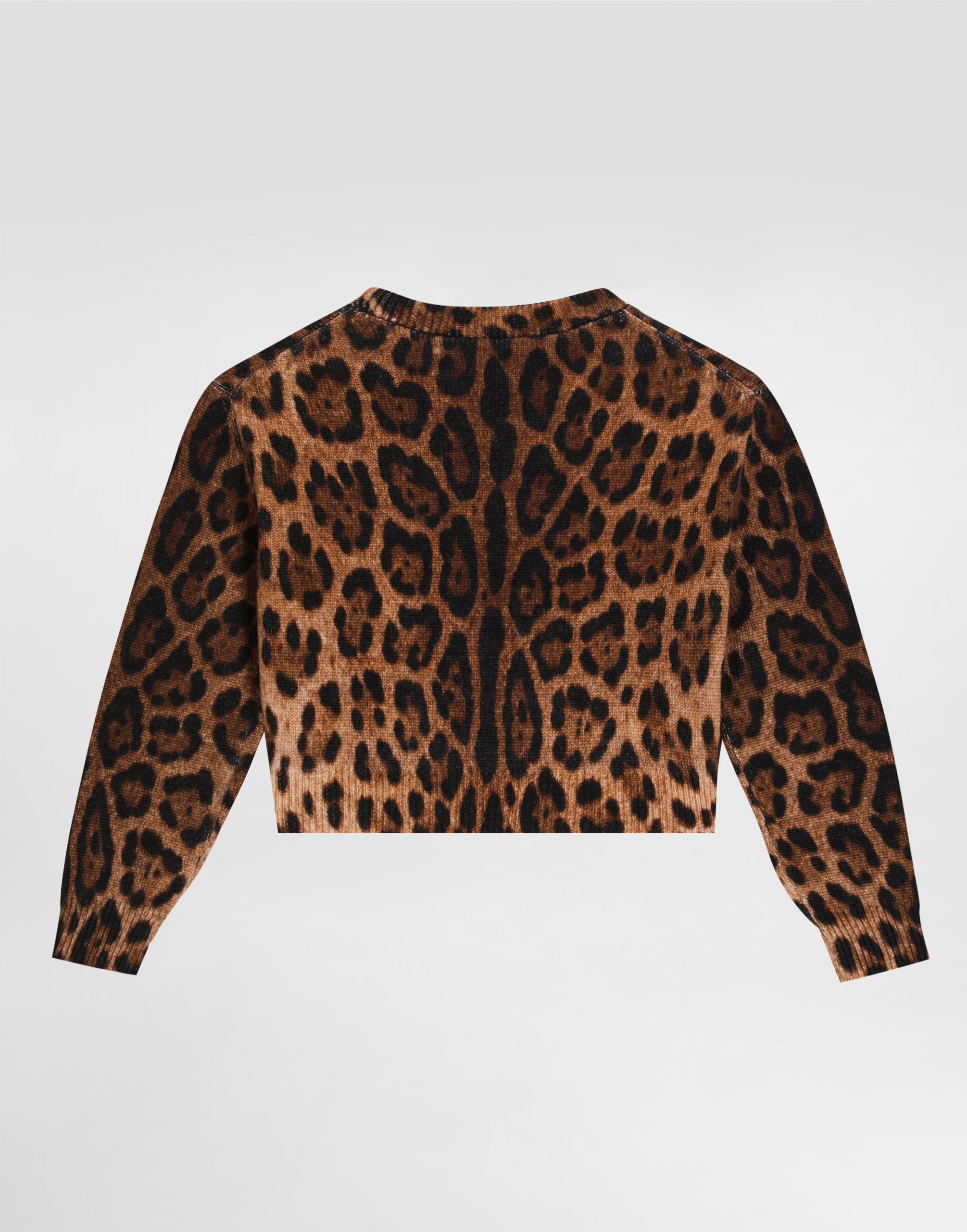 Printed fleece pullover