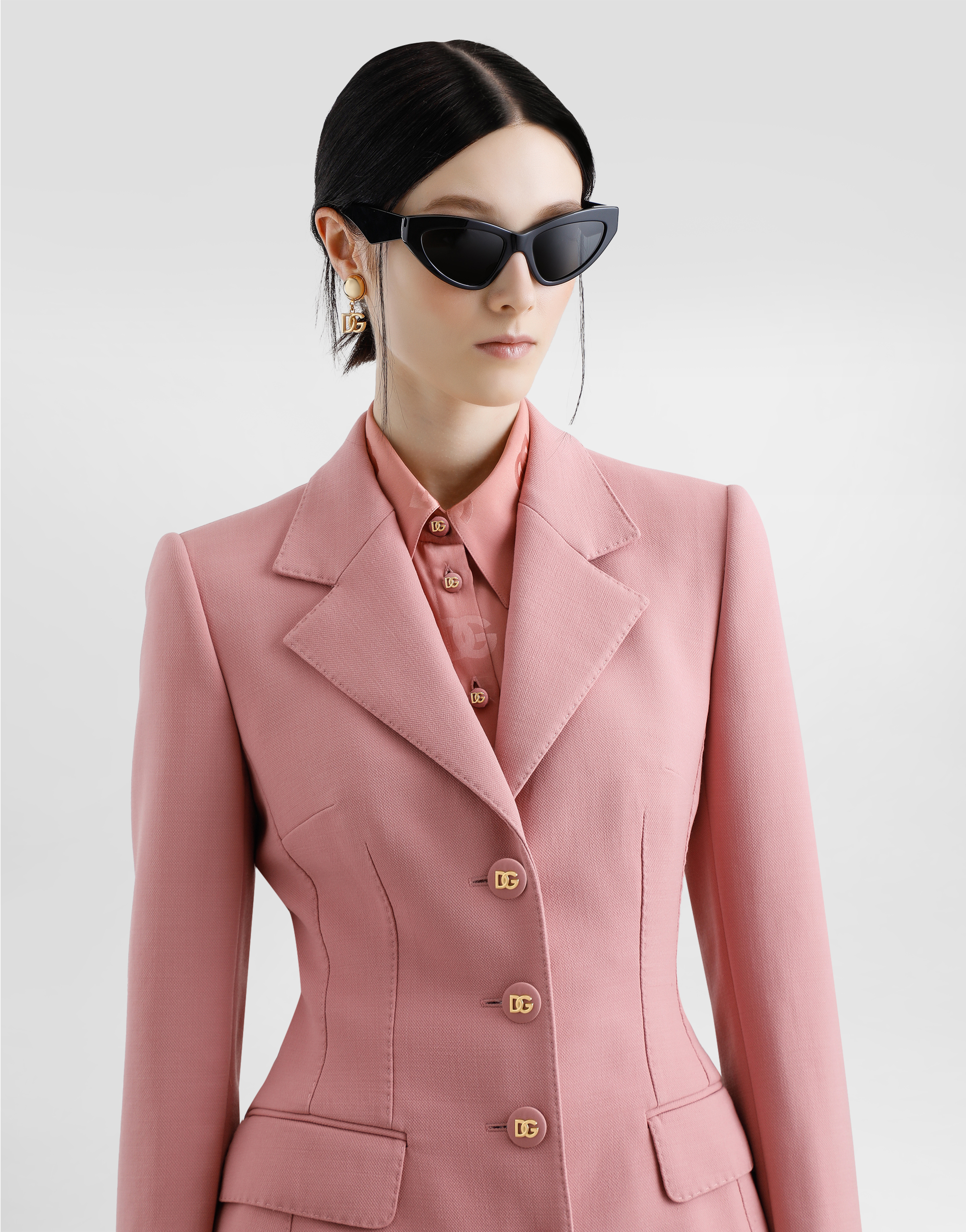 Dolce & Gabbana Tailored Single-breasted Jacket Flap Pockets