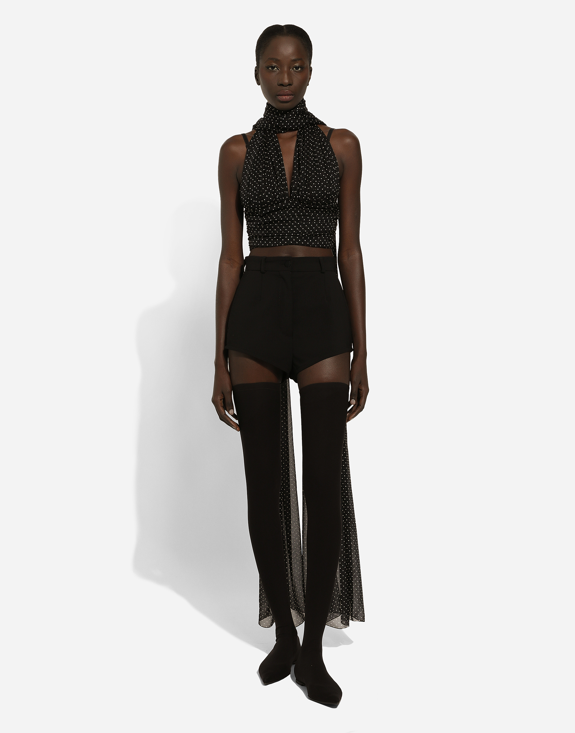 Dolce & Gabbana Klassische Shorts Mit Hohem Bund In Black