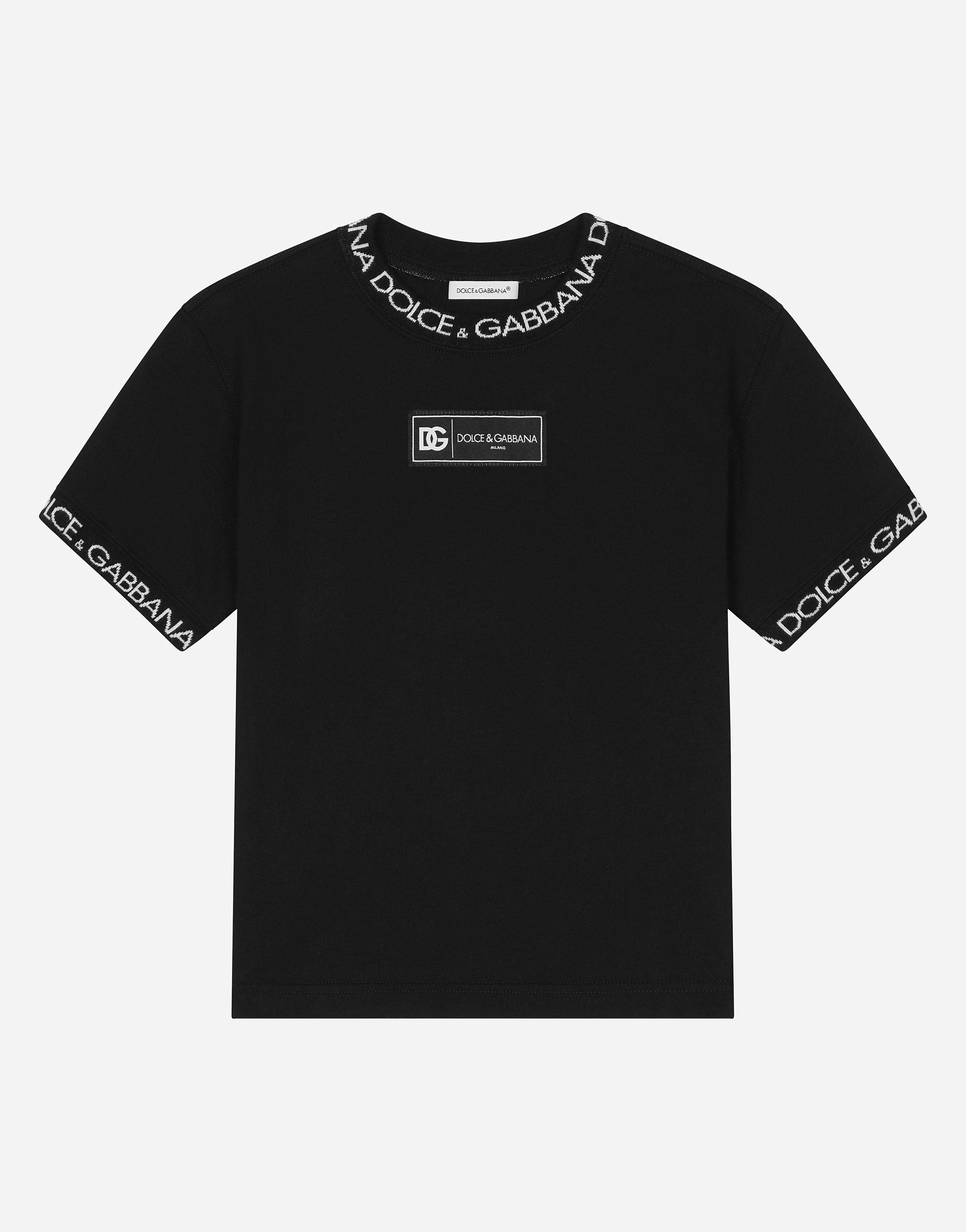 Dolce & Gabbana T-shirt Manica Corta In Nero