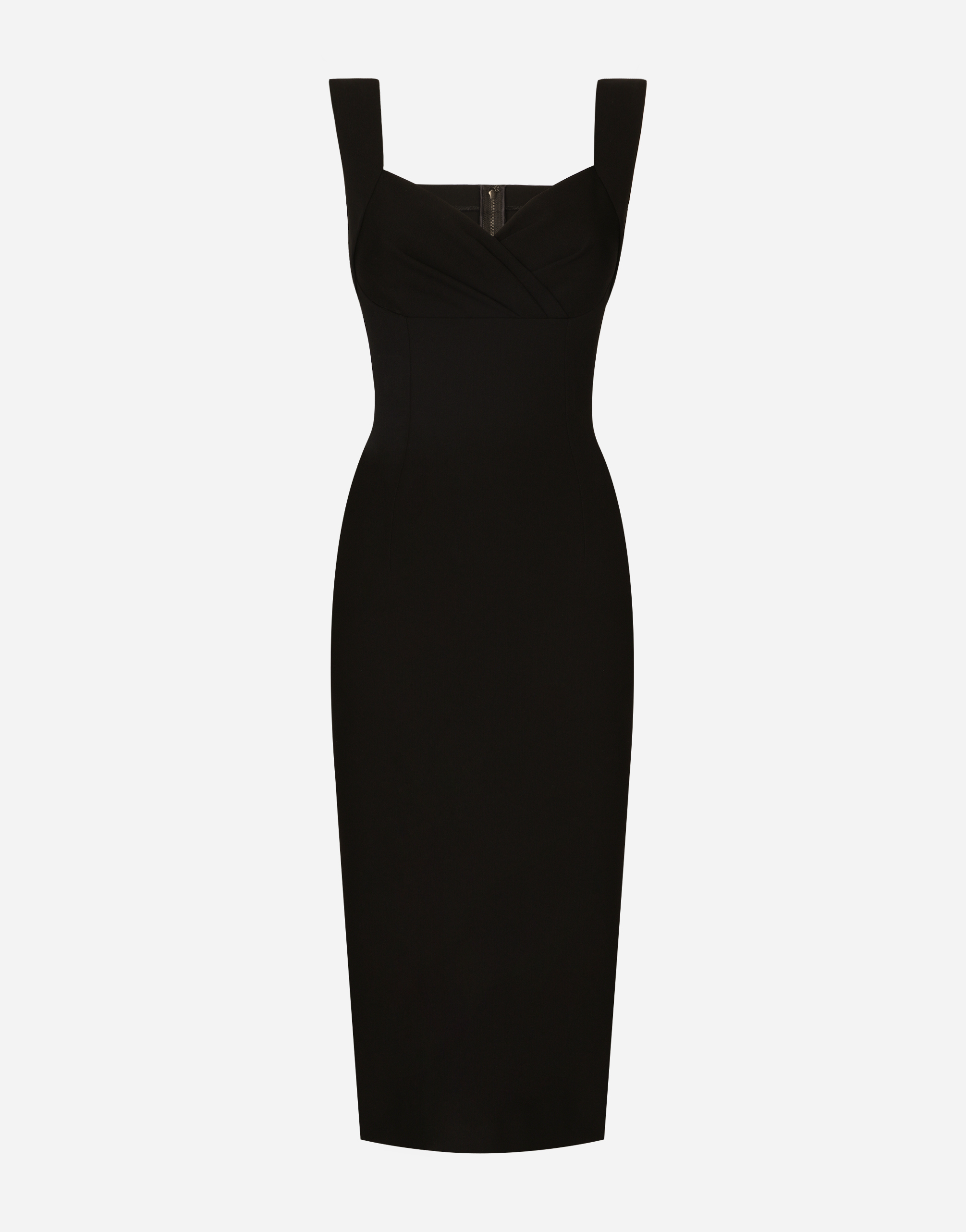 calf length jersey dress