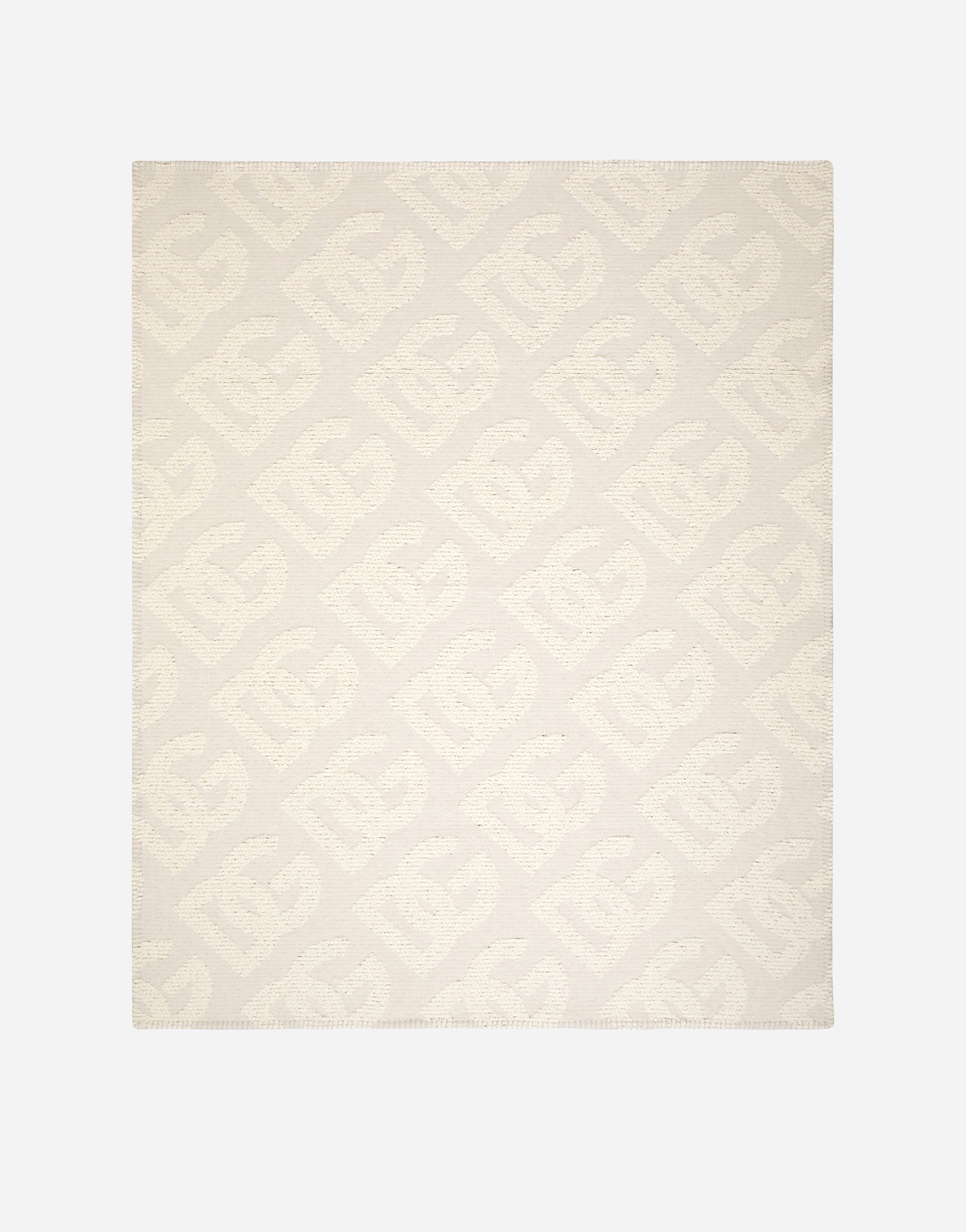 Dolce & Gabbana Wool, Silk, And Cashmere Blanket In Neutral