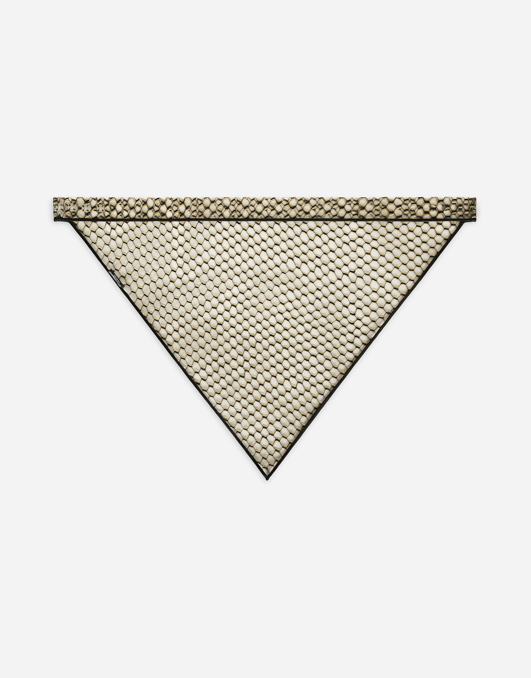 Dolce & Gabbana Veletta Triangolare In ホワイト