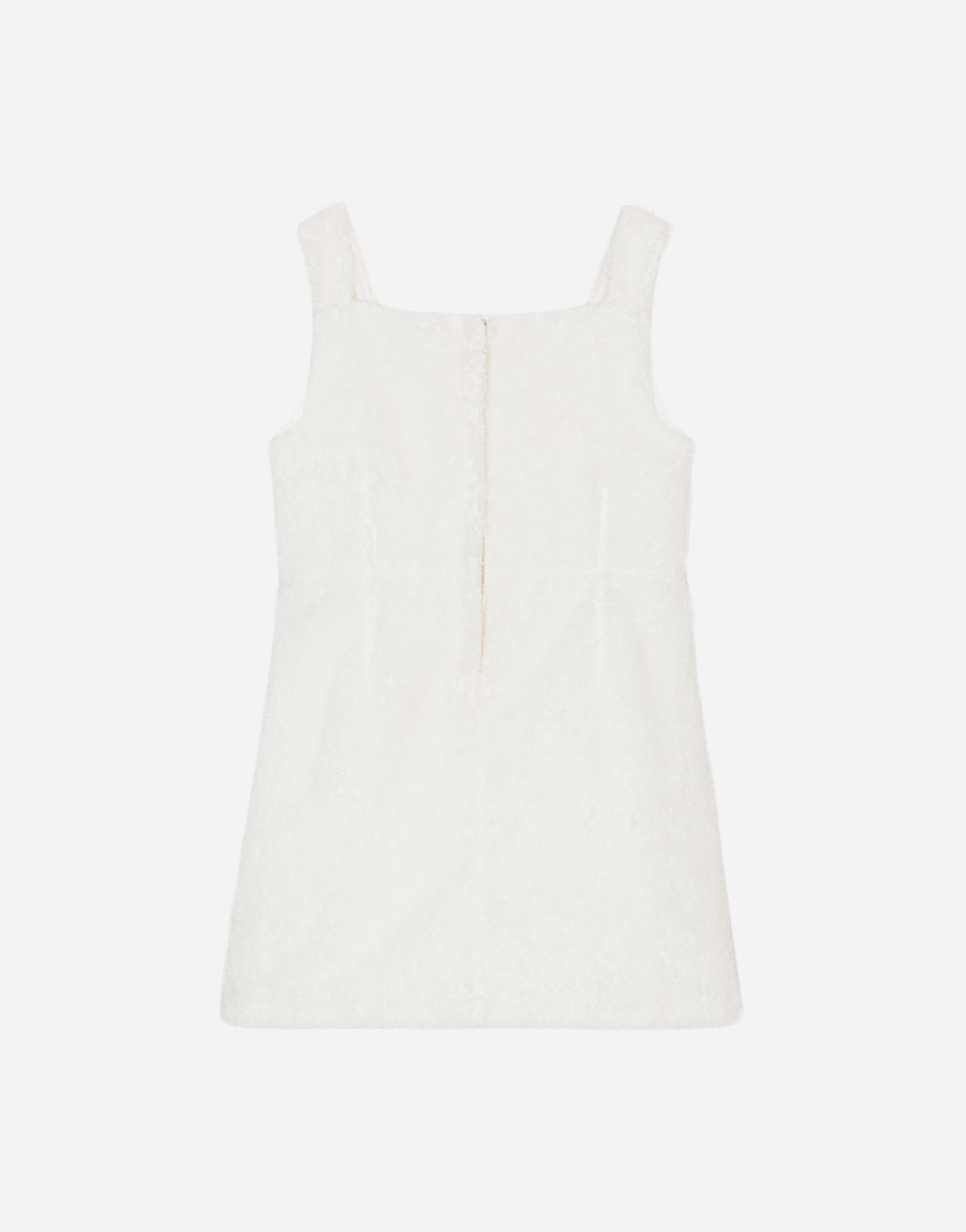 DOLCE & GABBANA SHORT TERRYCLOTH DRESS