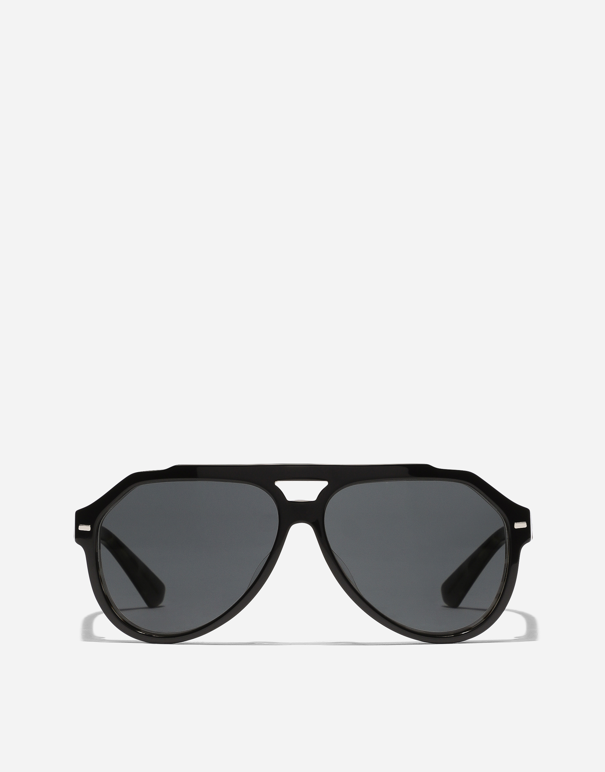 Dolce & Gabbana Lusso Sartoriale Sunglasses In Black