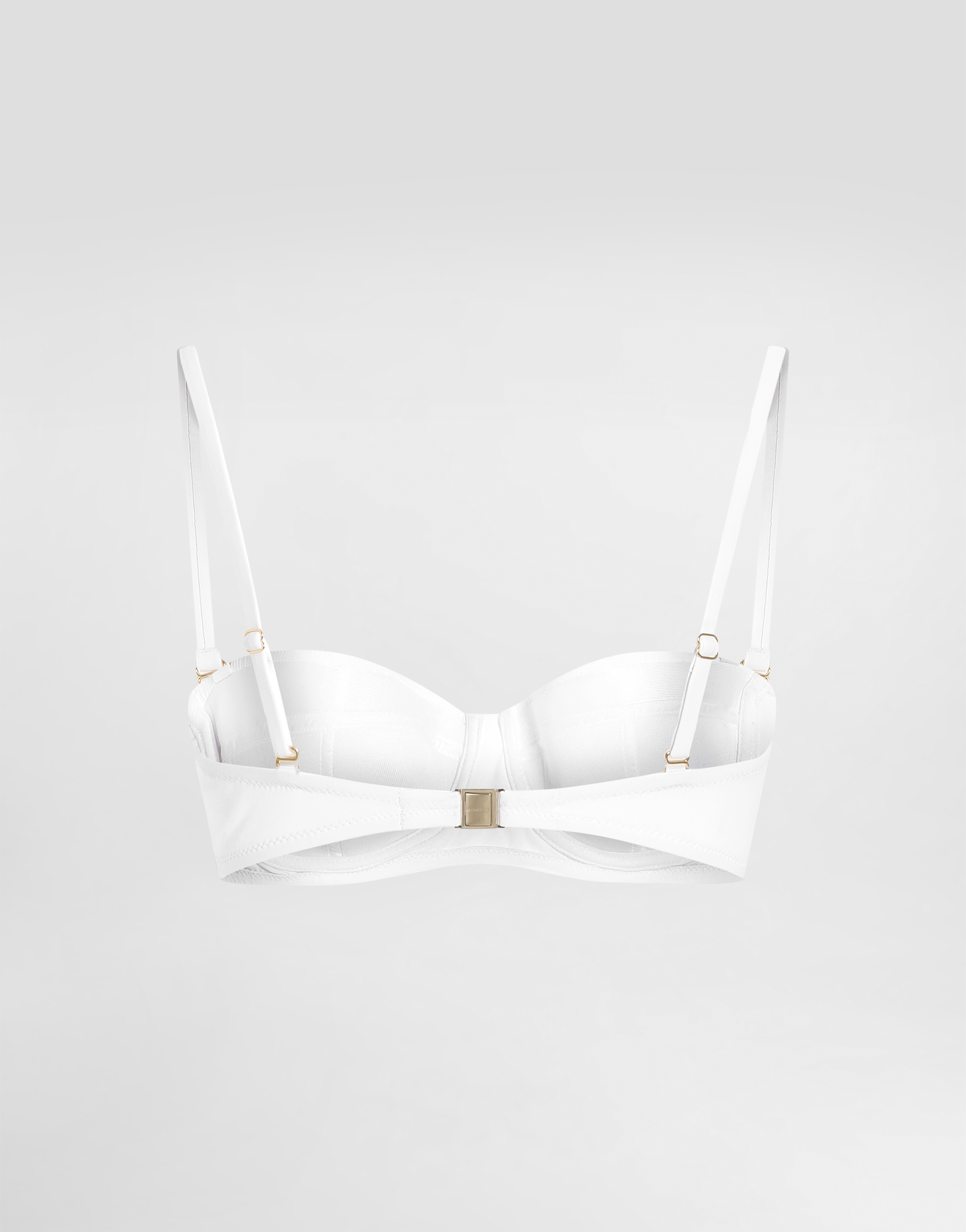 Dolce & Gabbana バルコネット ビキニトップ In White