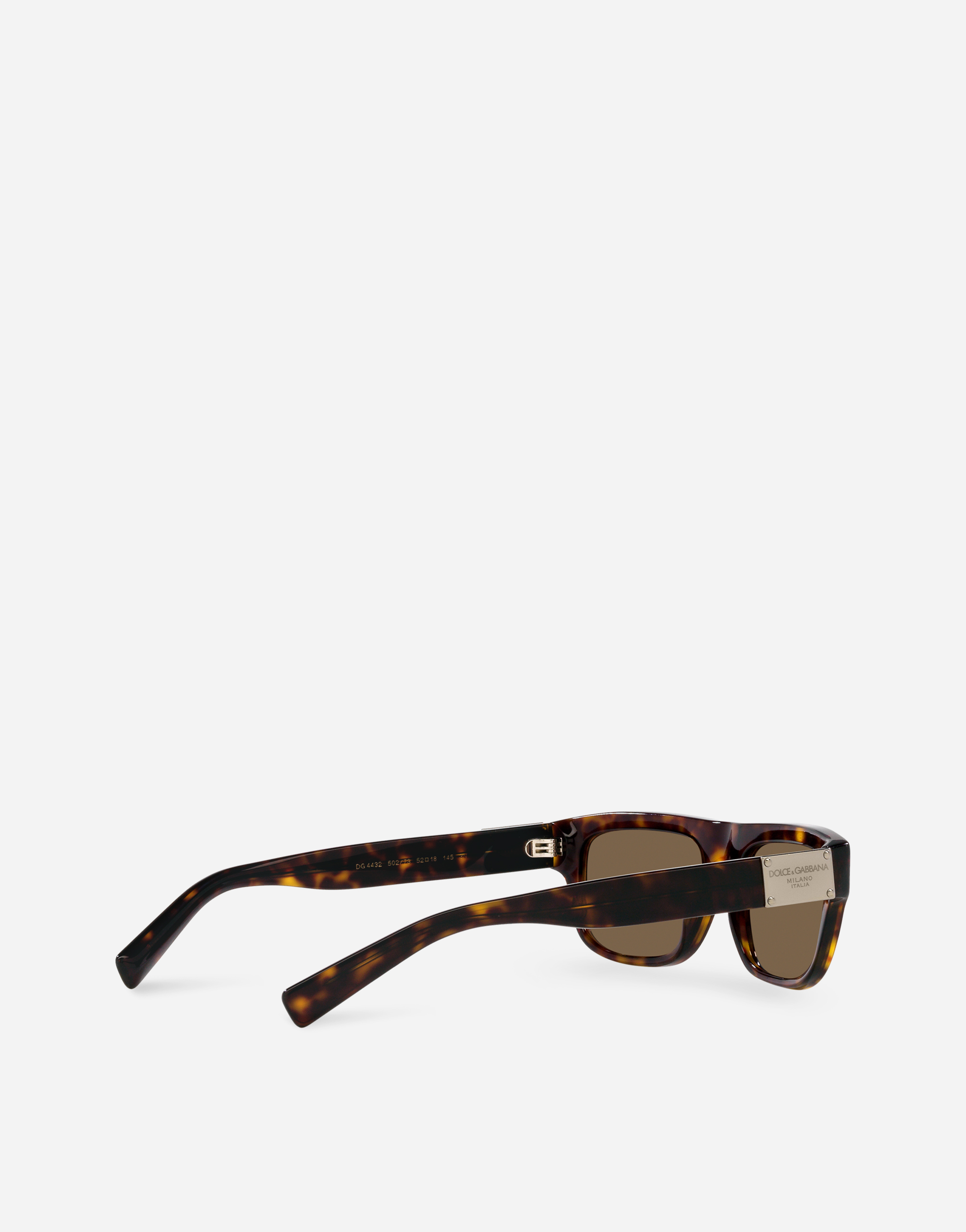 DOLCE & GABBANA DG PLAQUE SUNGLASSES