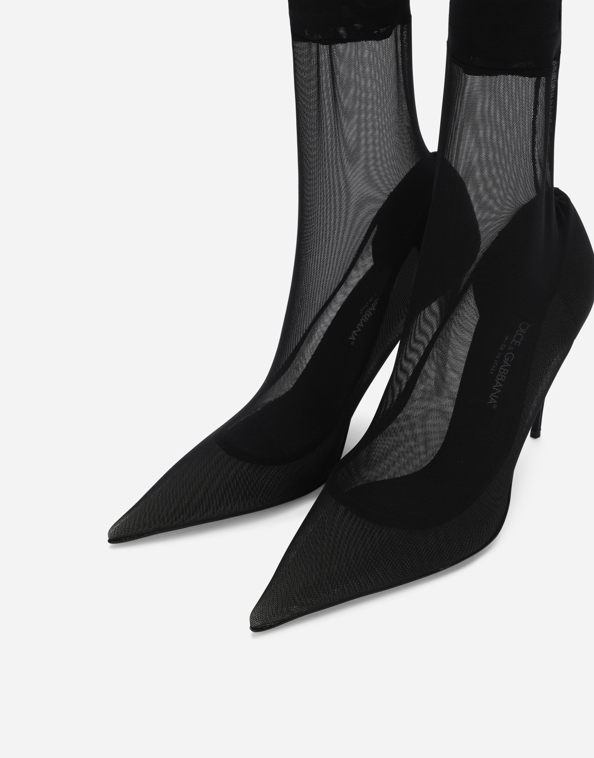Dolce & Gabbana Stivaletto In Black