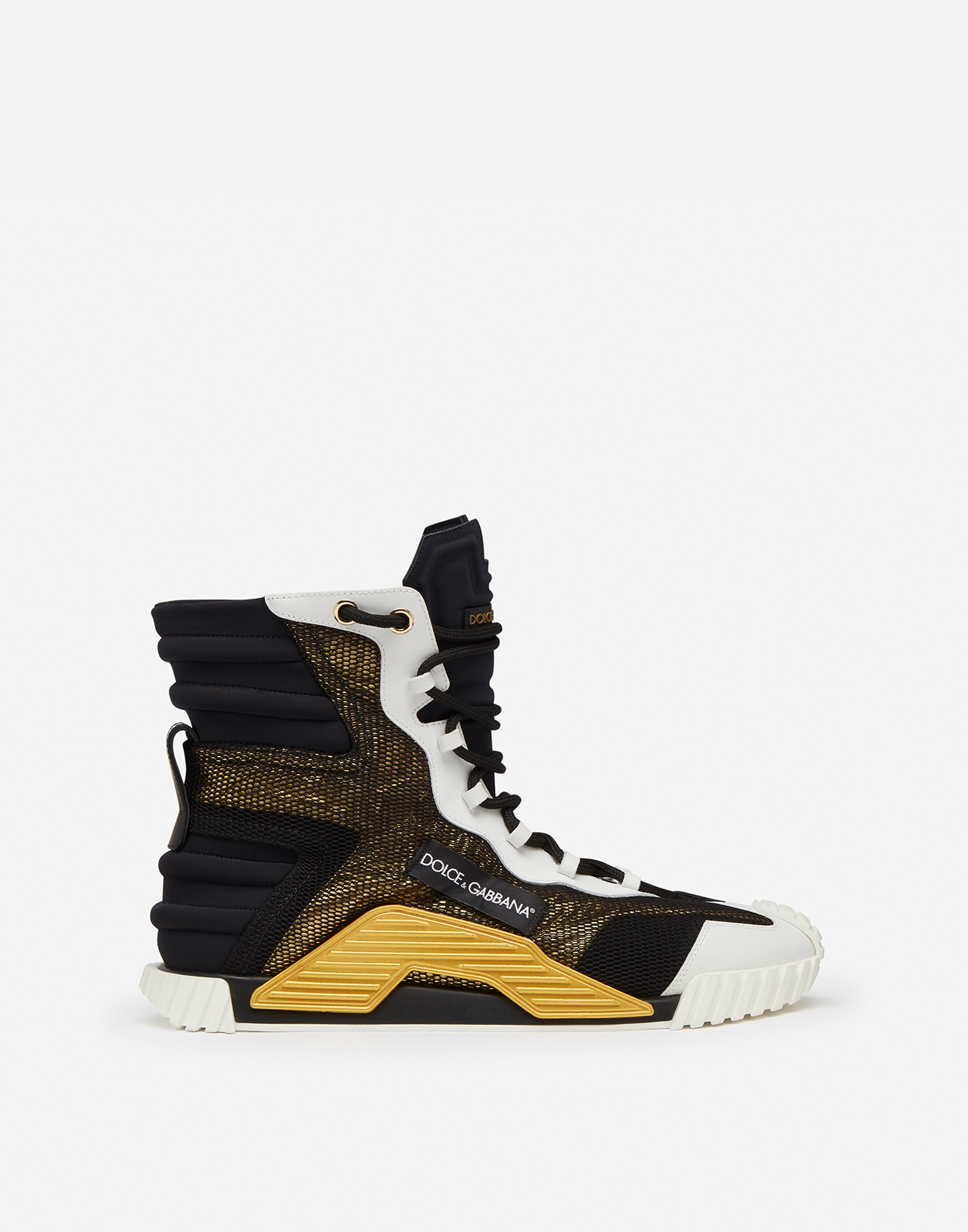 dolce and gabbana mens high top sneakers