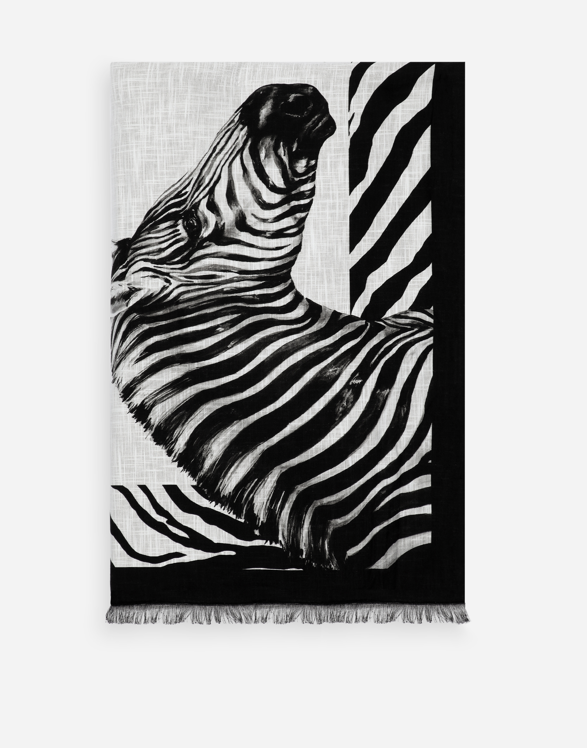 Dolce & Gabbana Doubled Beach Towel In Multicolor