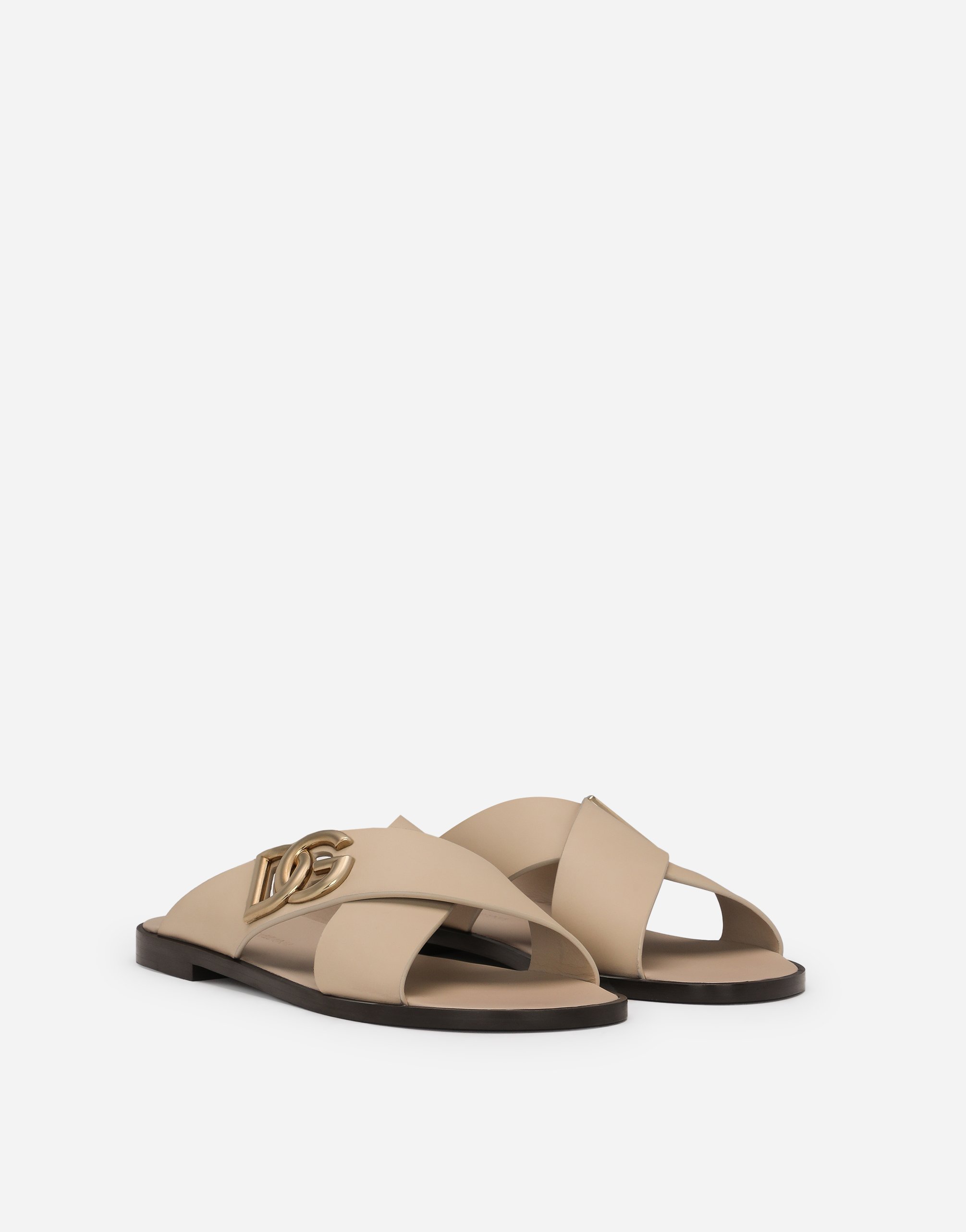 Calfskin sandals