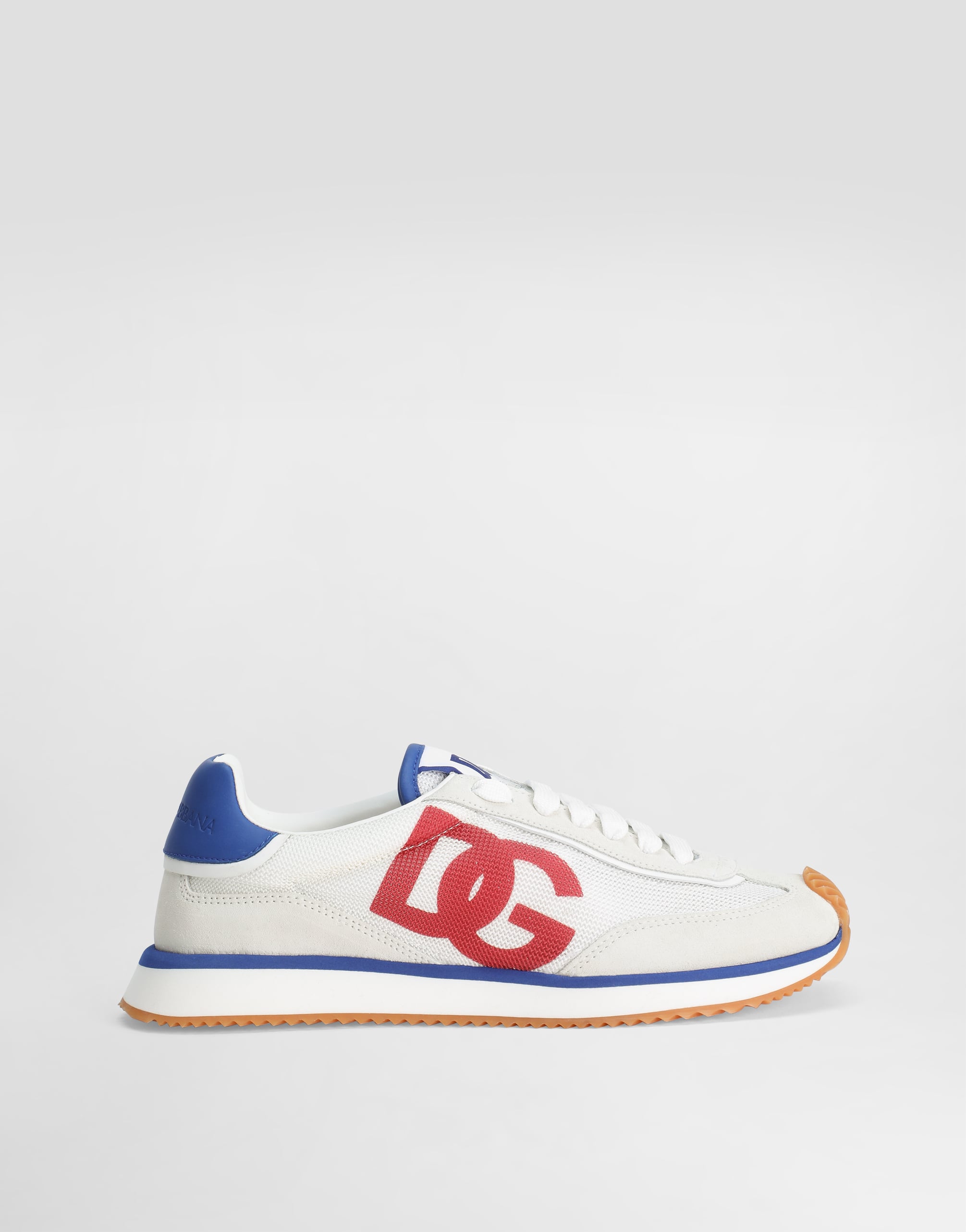 Mixed-material DG CUSHION sneakers in Multicolor for Women