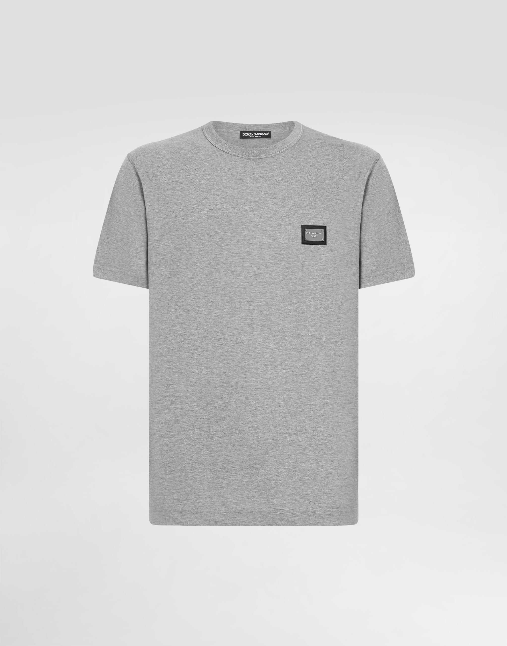 T-shirt with D&G print DOLCE & GABBANA | Blondie Shop