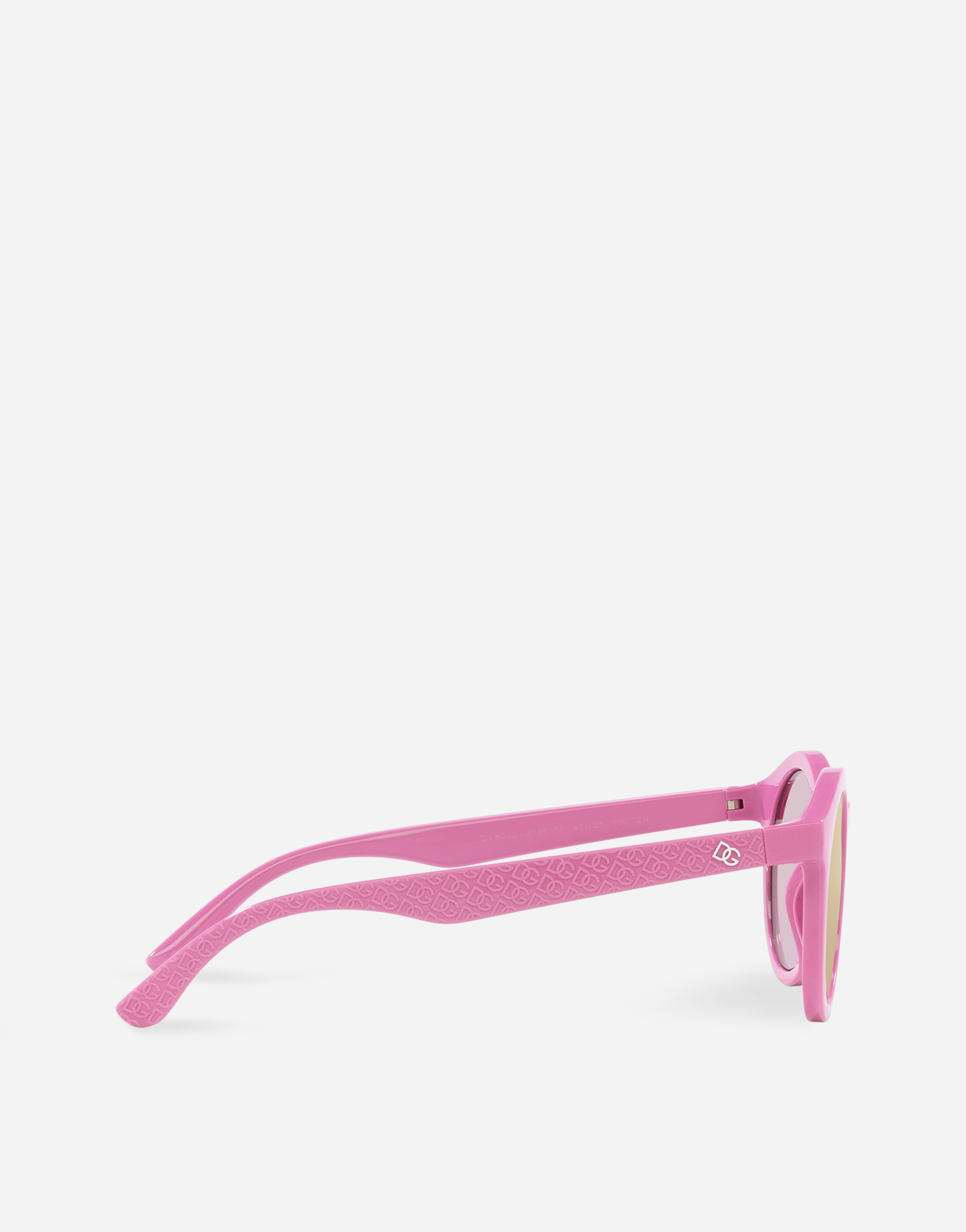 Shop Dolce & Gabbana Gamers Sunglasses In Pink