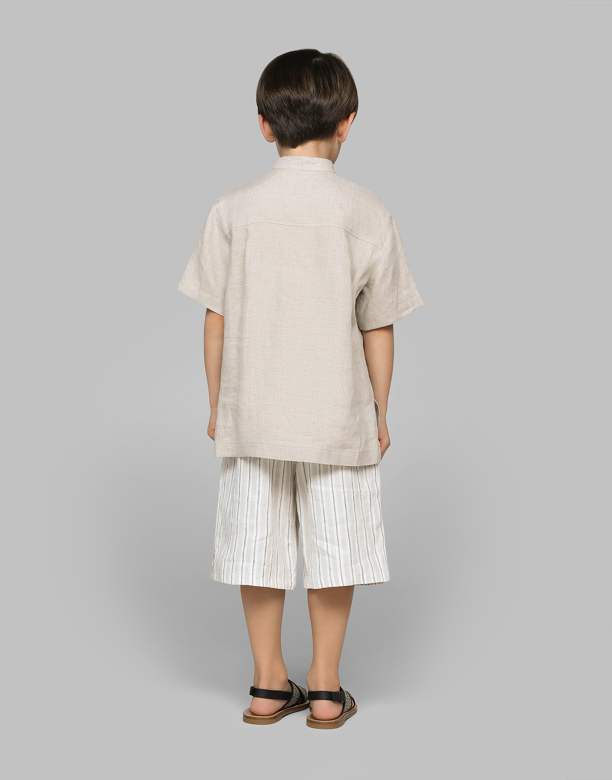 Dolce & Gabbana Bermuda In Rigato