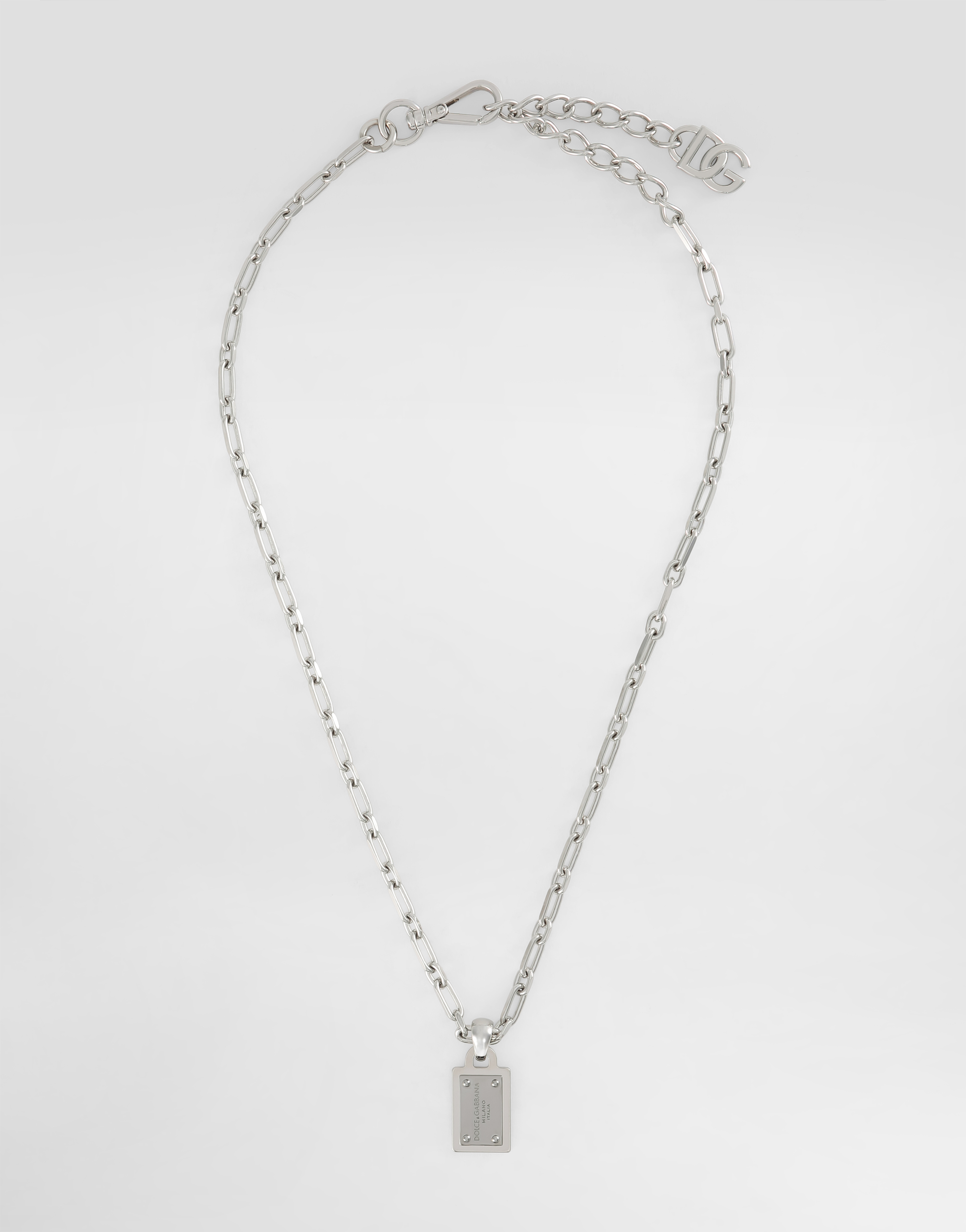 Dolce & Gabbana Collana In Silver
