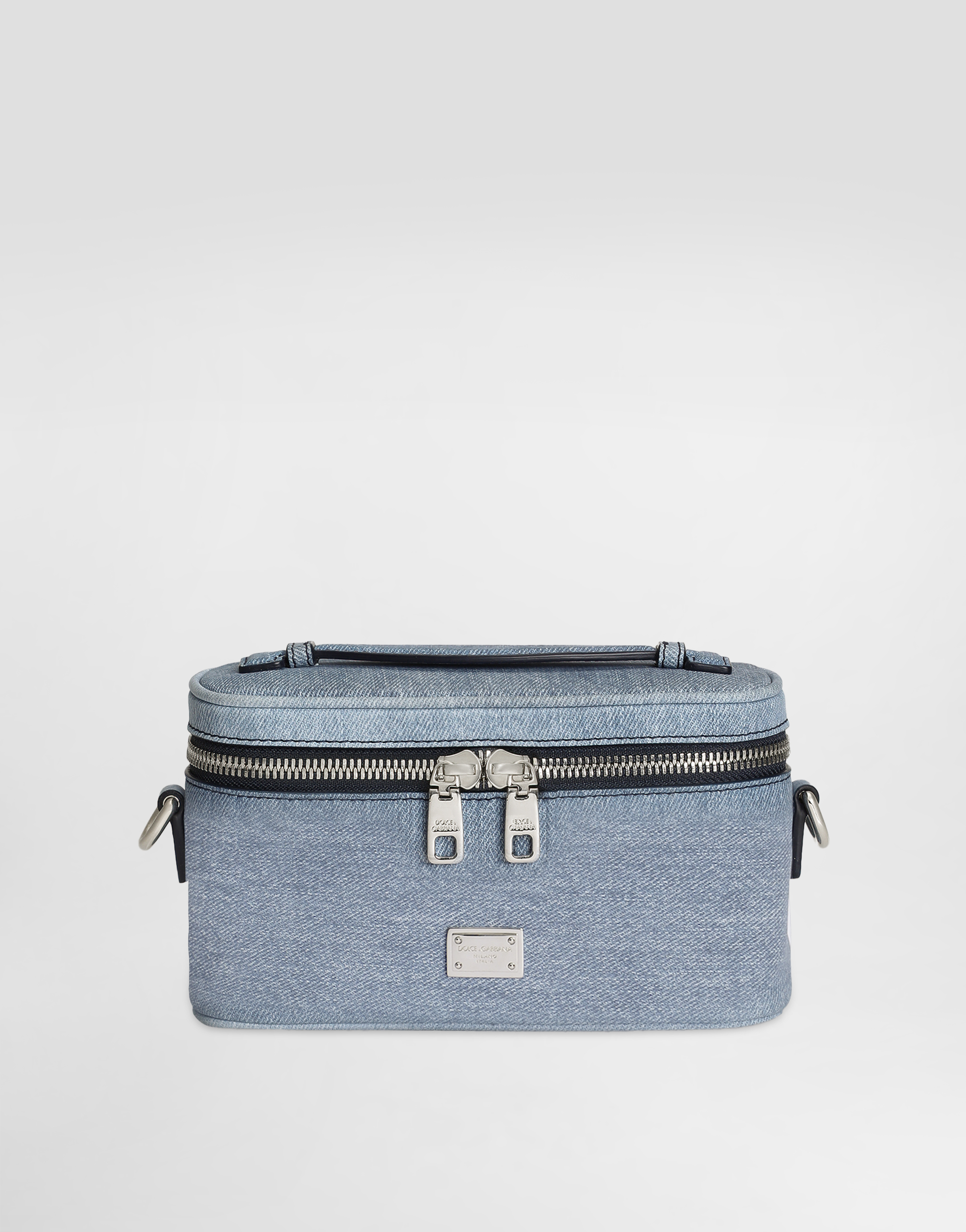 Denimのメンズ アテネ デニム ヌバック クロスボディ ミニ バッグ