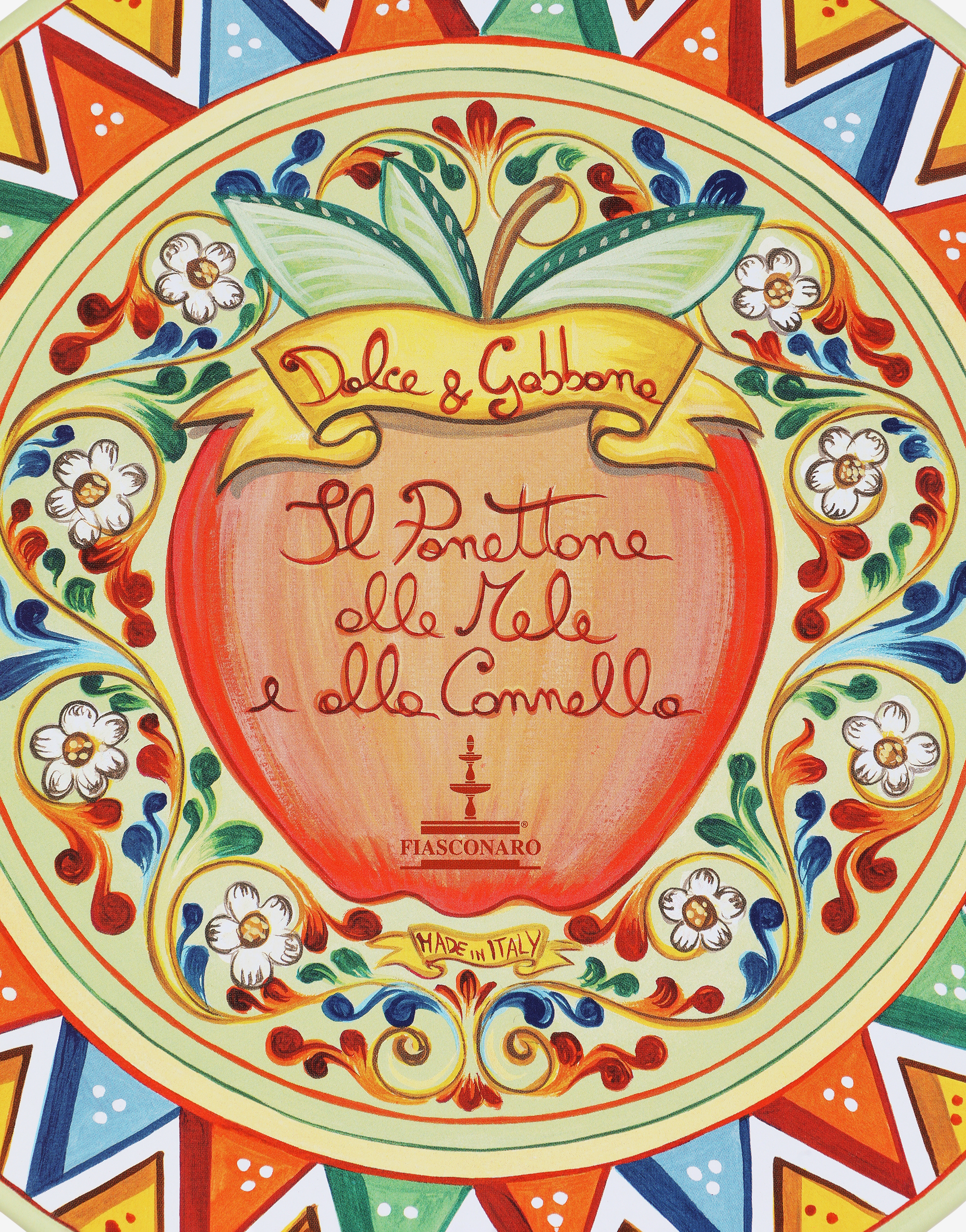 Apple and Cinnamon Panettone