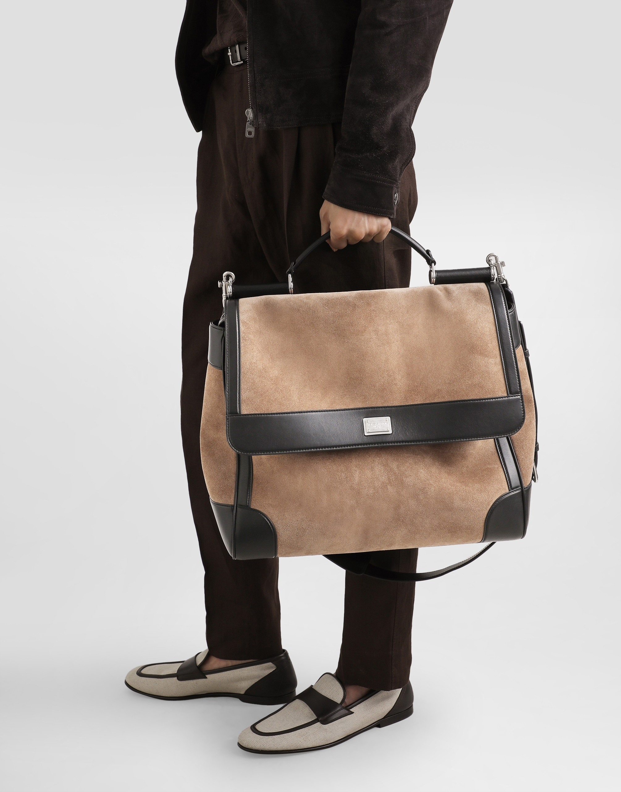 Sicily bag in split calfskin