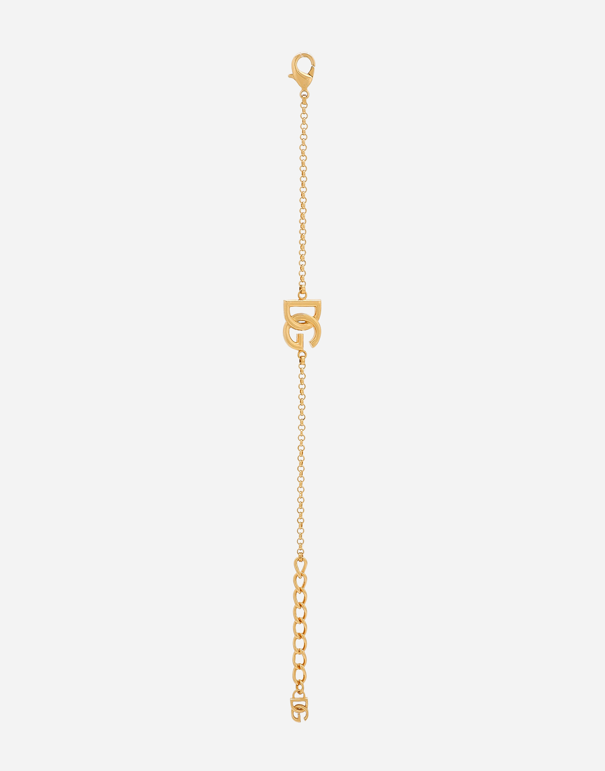 DOLCE & GABBANA FINE LINK BRACELET WITH DG LOGO