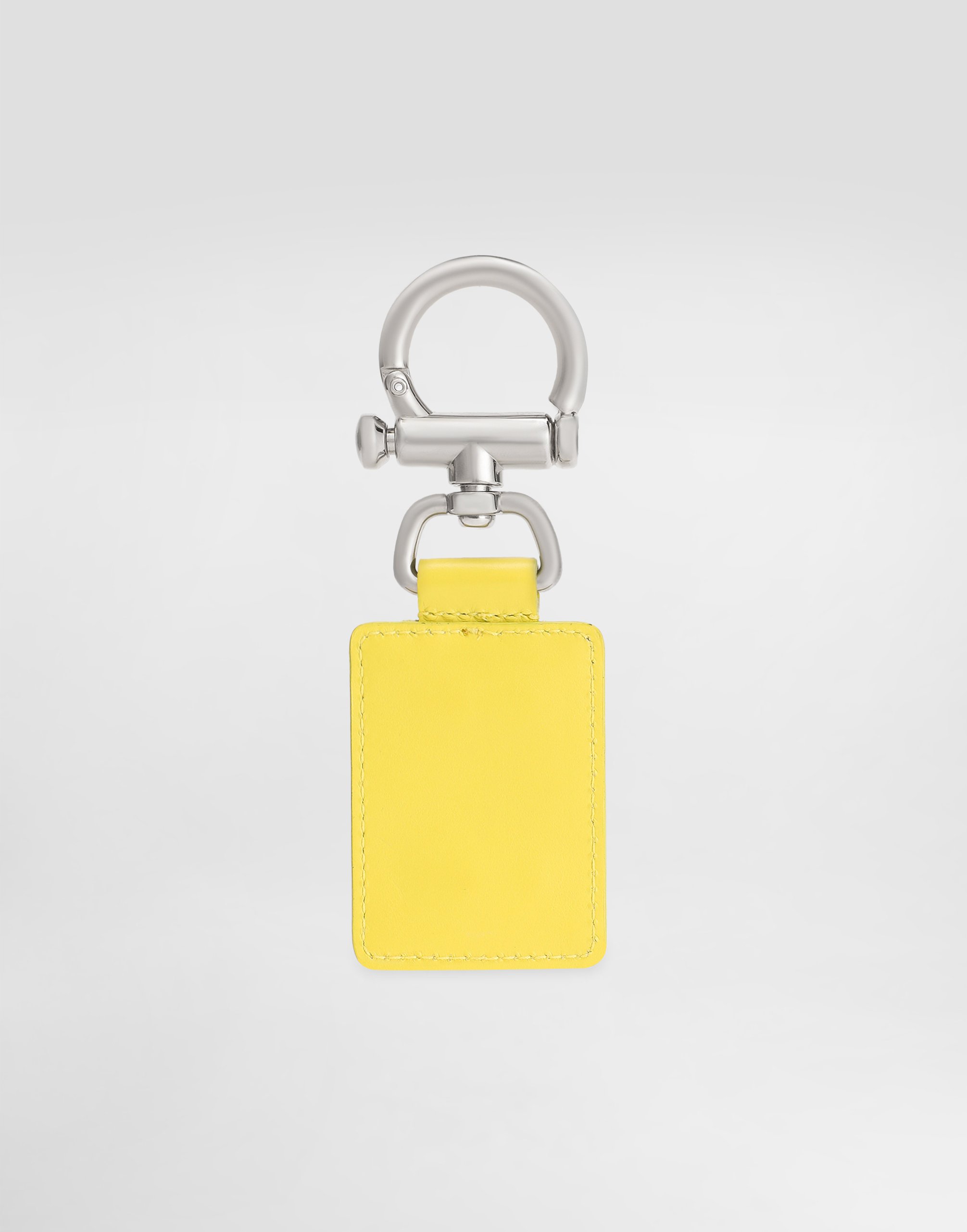 Smooth calfskin keyring