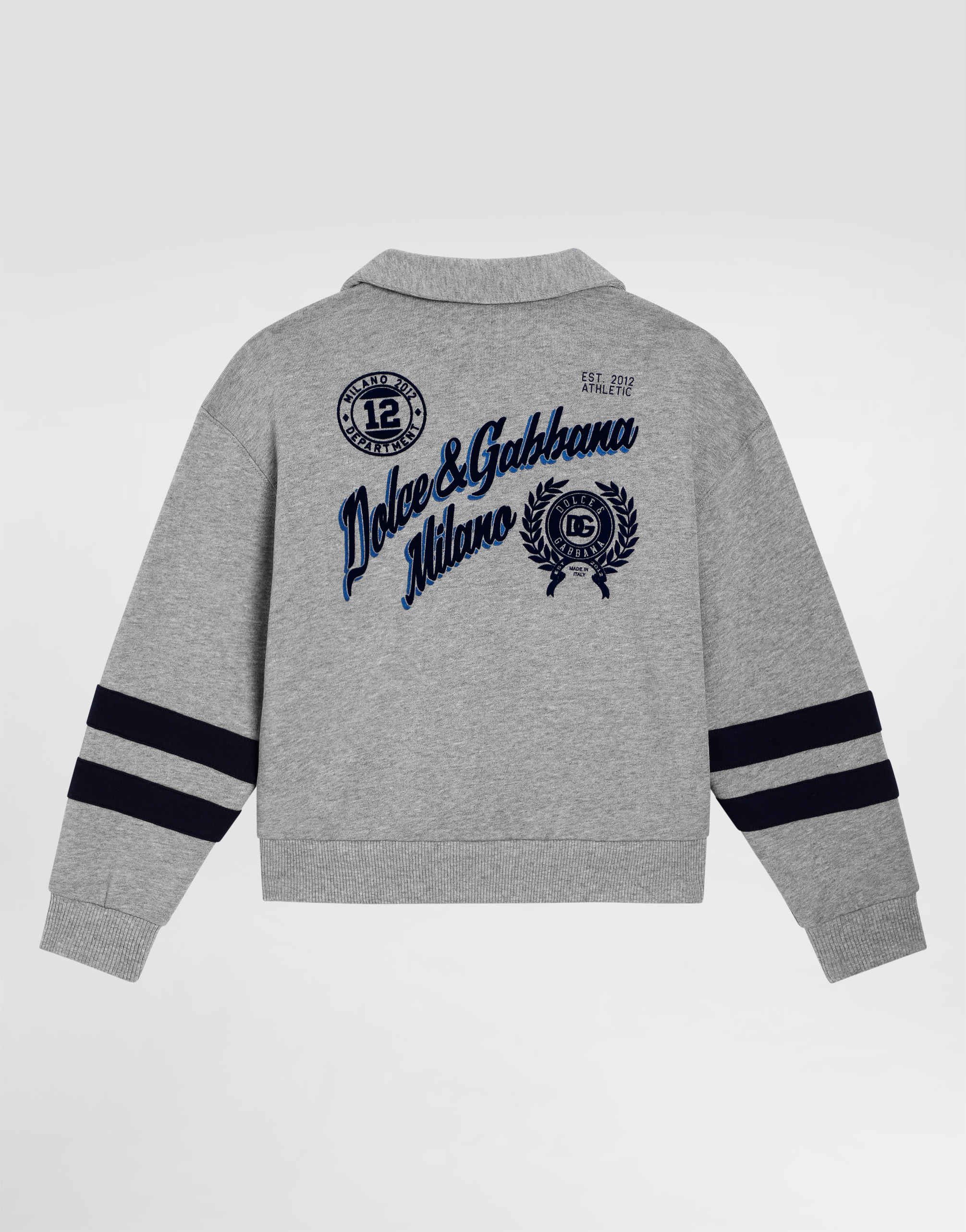 Jersey sweatshirt with Dolce&Gabbana print