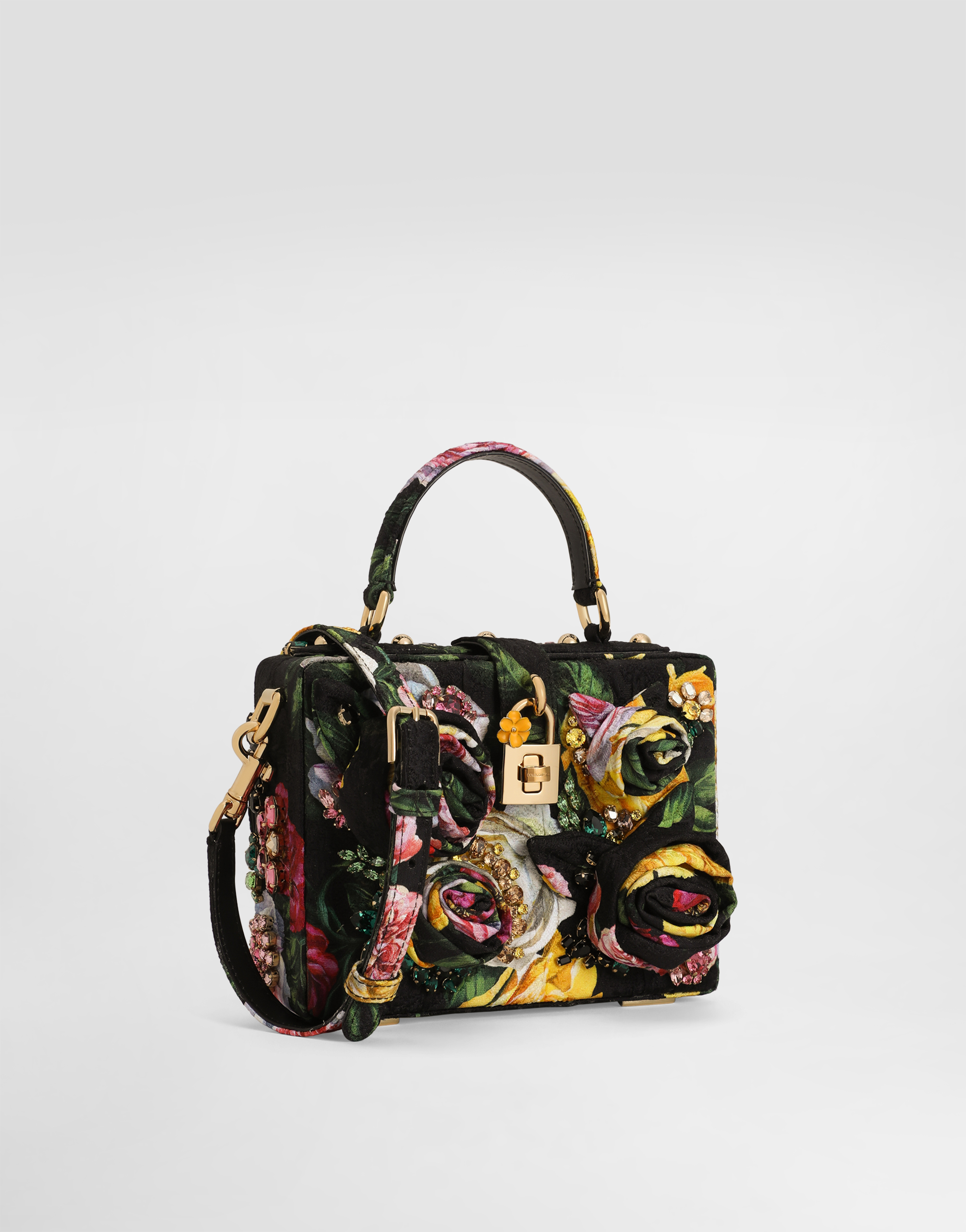 Dolce & Gabbana Dolce Box Handbag In Multi