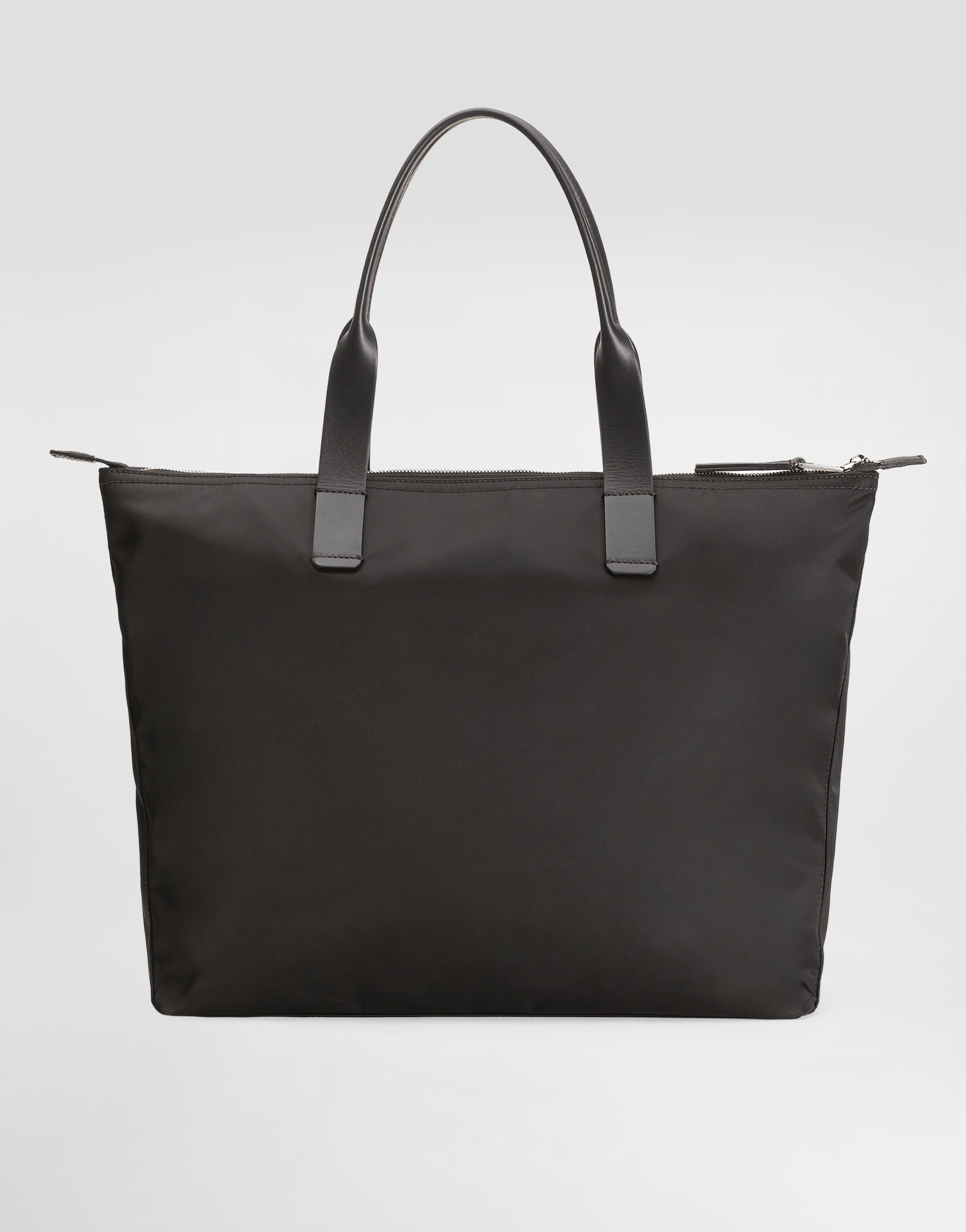Shopping nylon and smooth calfskin