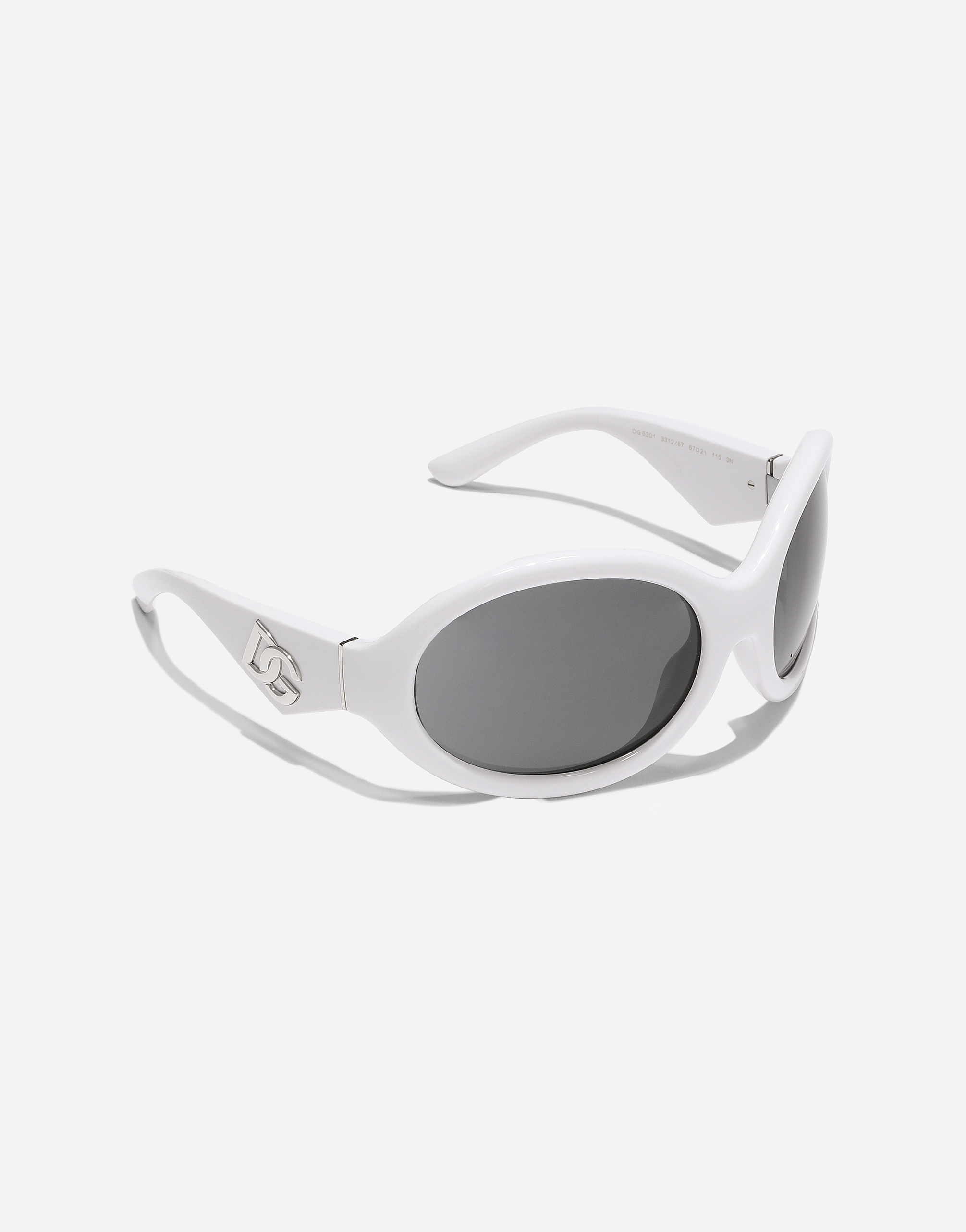 Dolce & Gabbana Dna Sunglasses In White