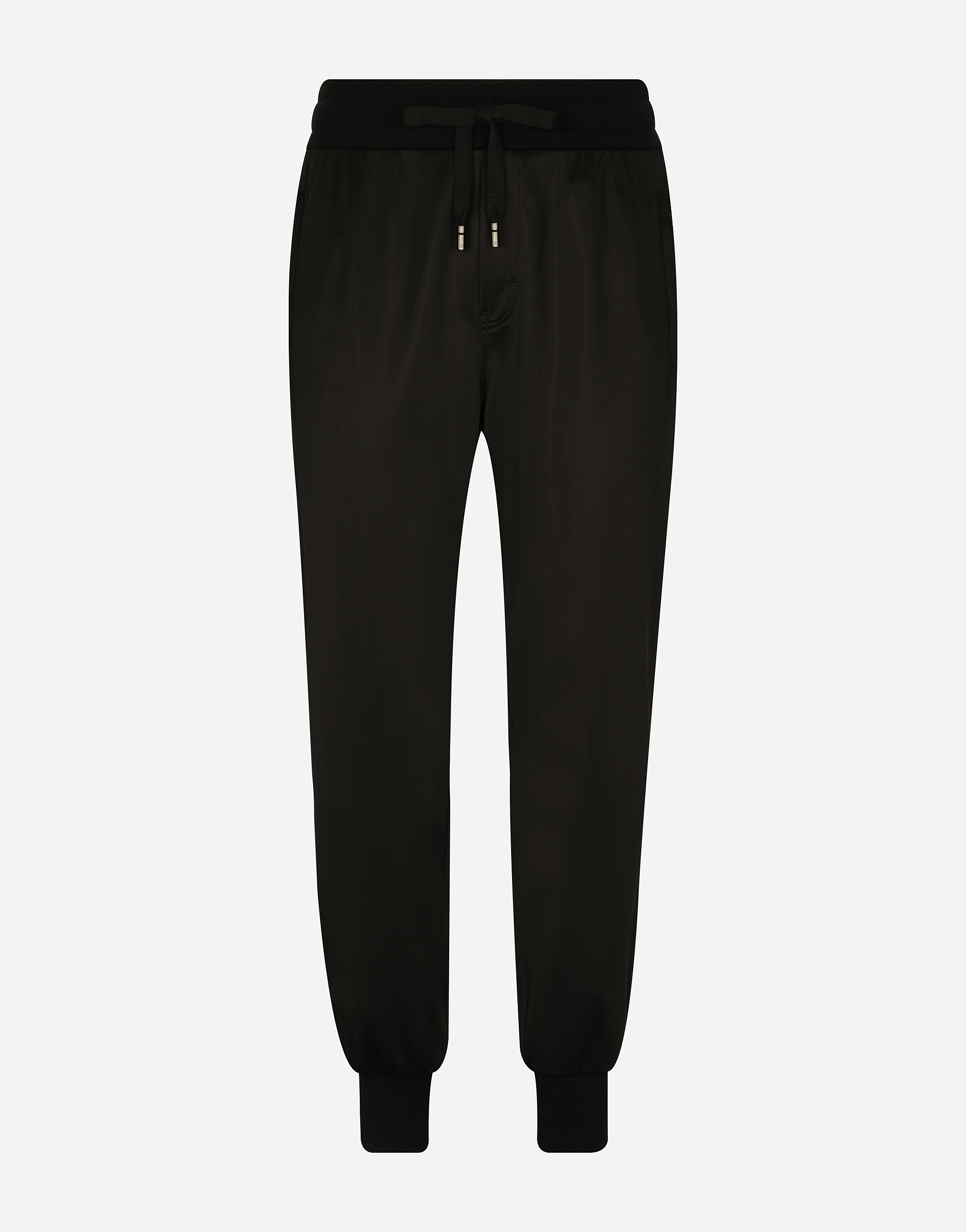 Dolce & Gabbana Technical Jersey Jogging Pants With Tag In Black