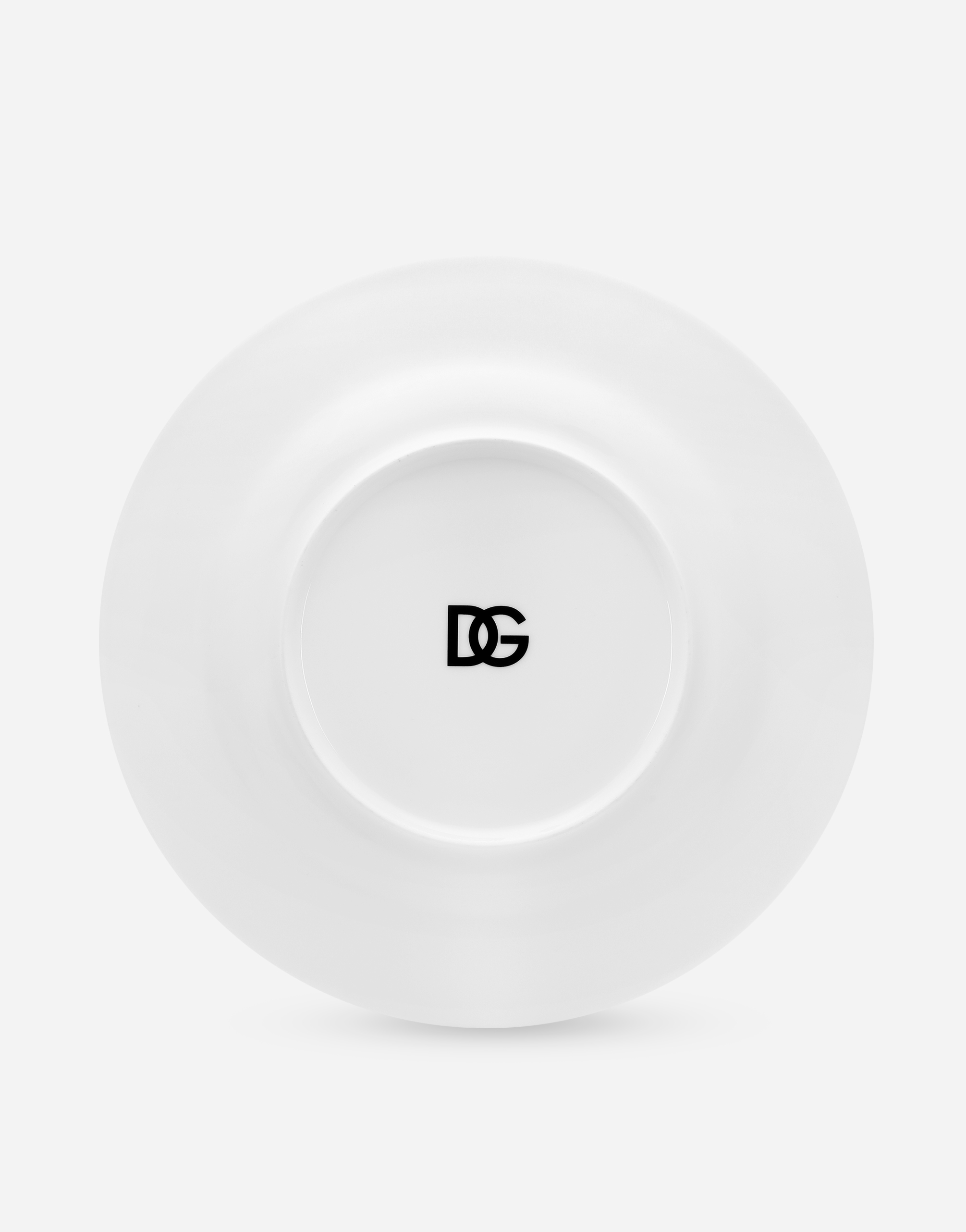 Dolce & Gabbana Porcelain Charger Plate In Multicolor