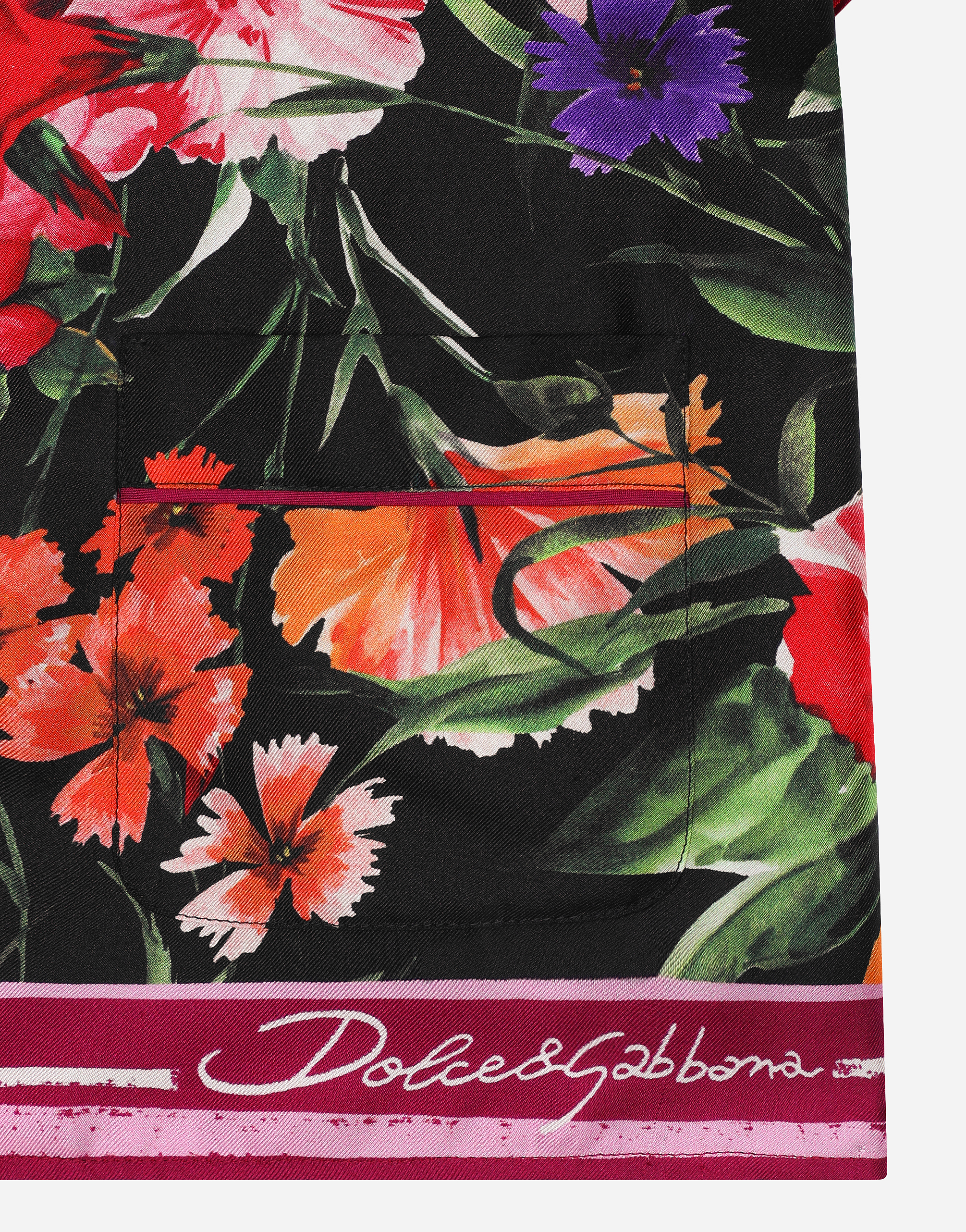 Dolce & Gabbana Camicia Manica Lunga In Print