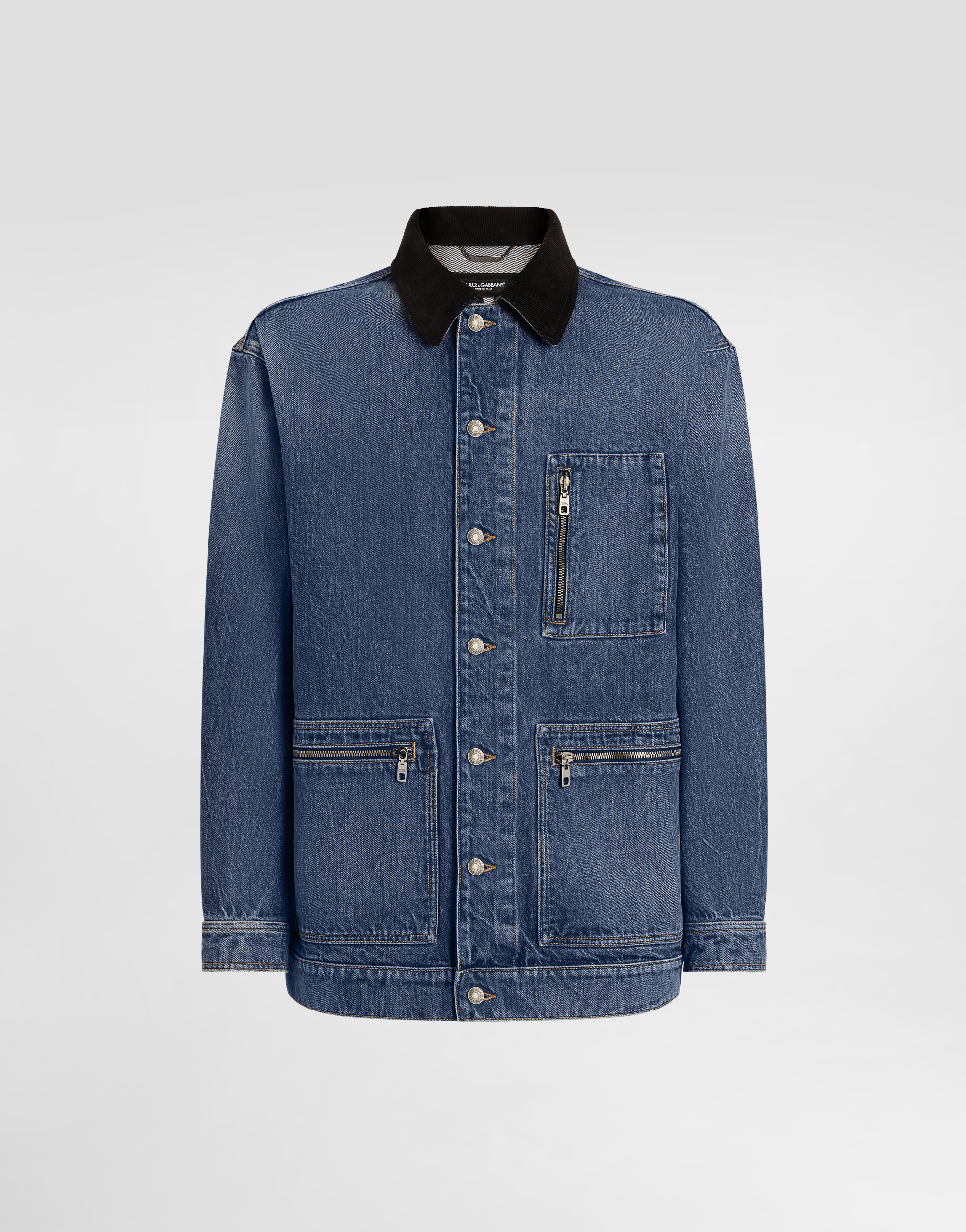 Oversized denim jacket