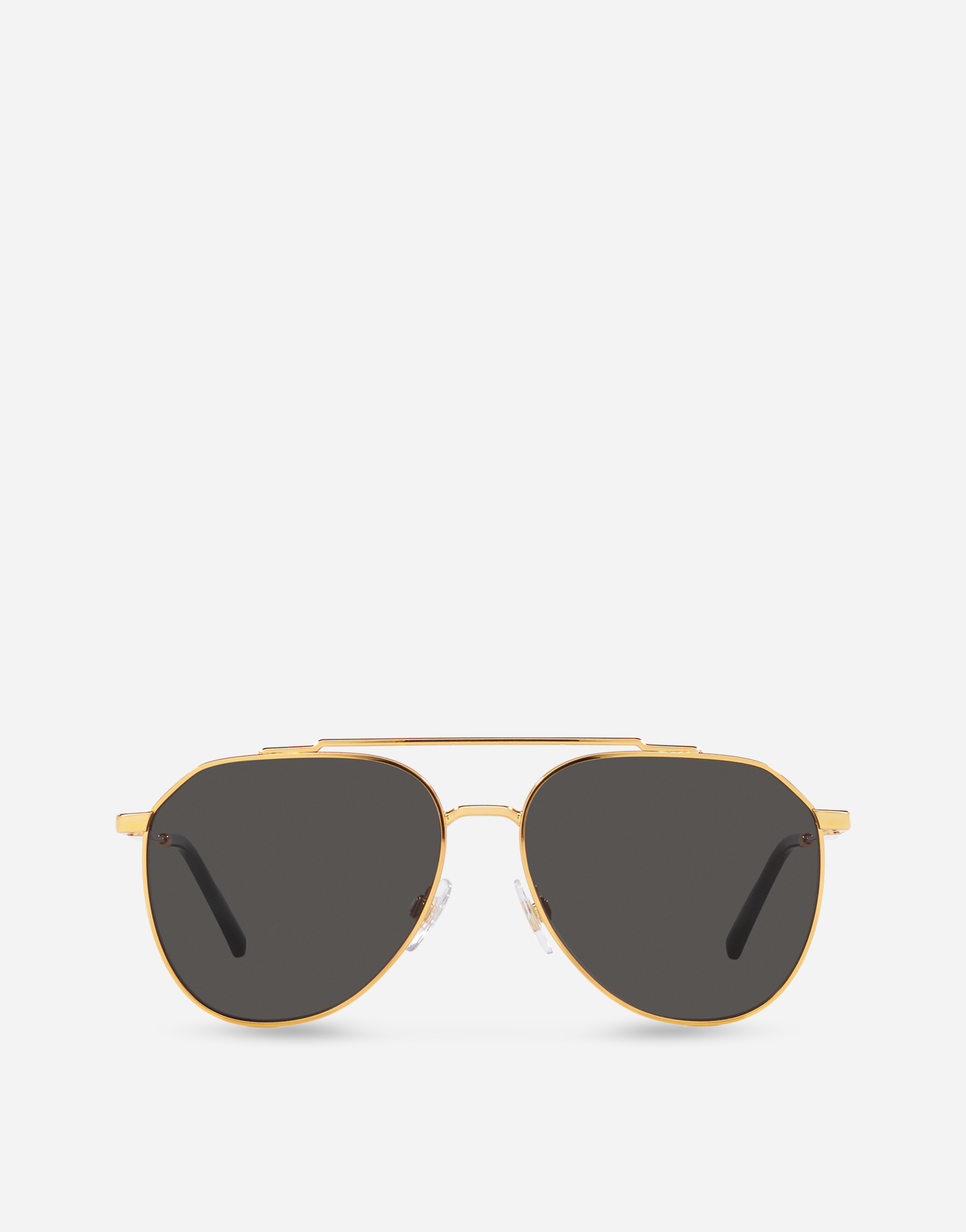 DOLCE & GABBANA DIAGONAL CUT SUNGLASSES