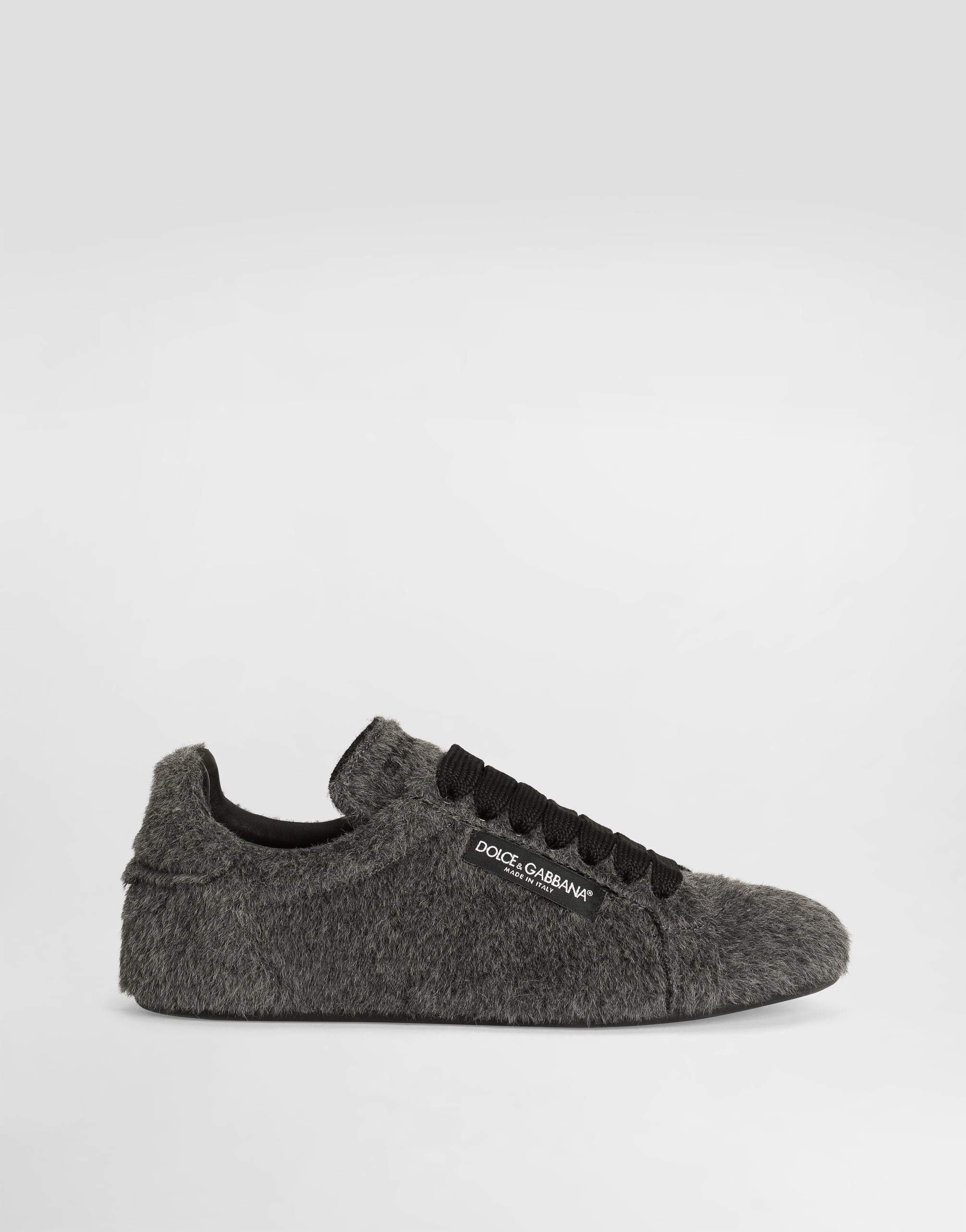 DOLCE & GABBANA スニーカー TG 35.5 Alpaca Portofino Soft in Grey for Men | Dolce&Gabbana® US