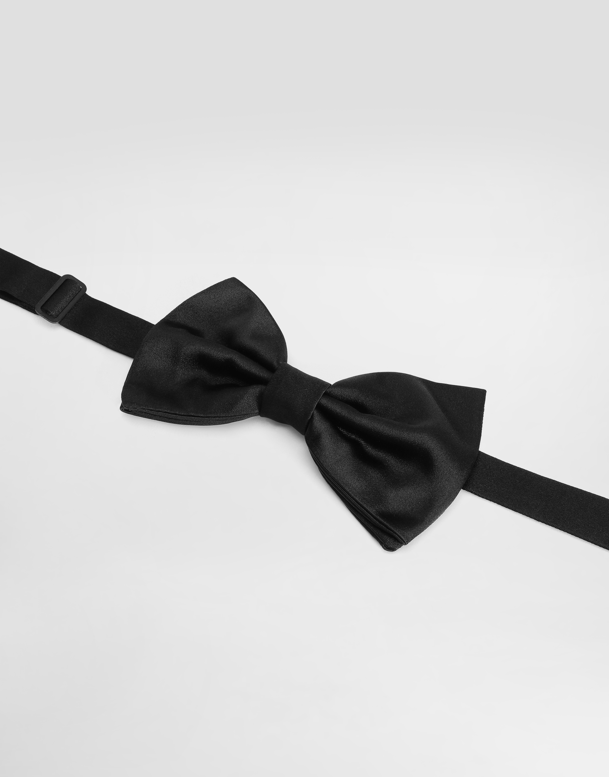 Dolce & Gabbana Silk Bow Tie In Blue