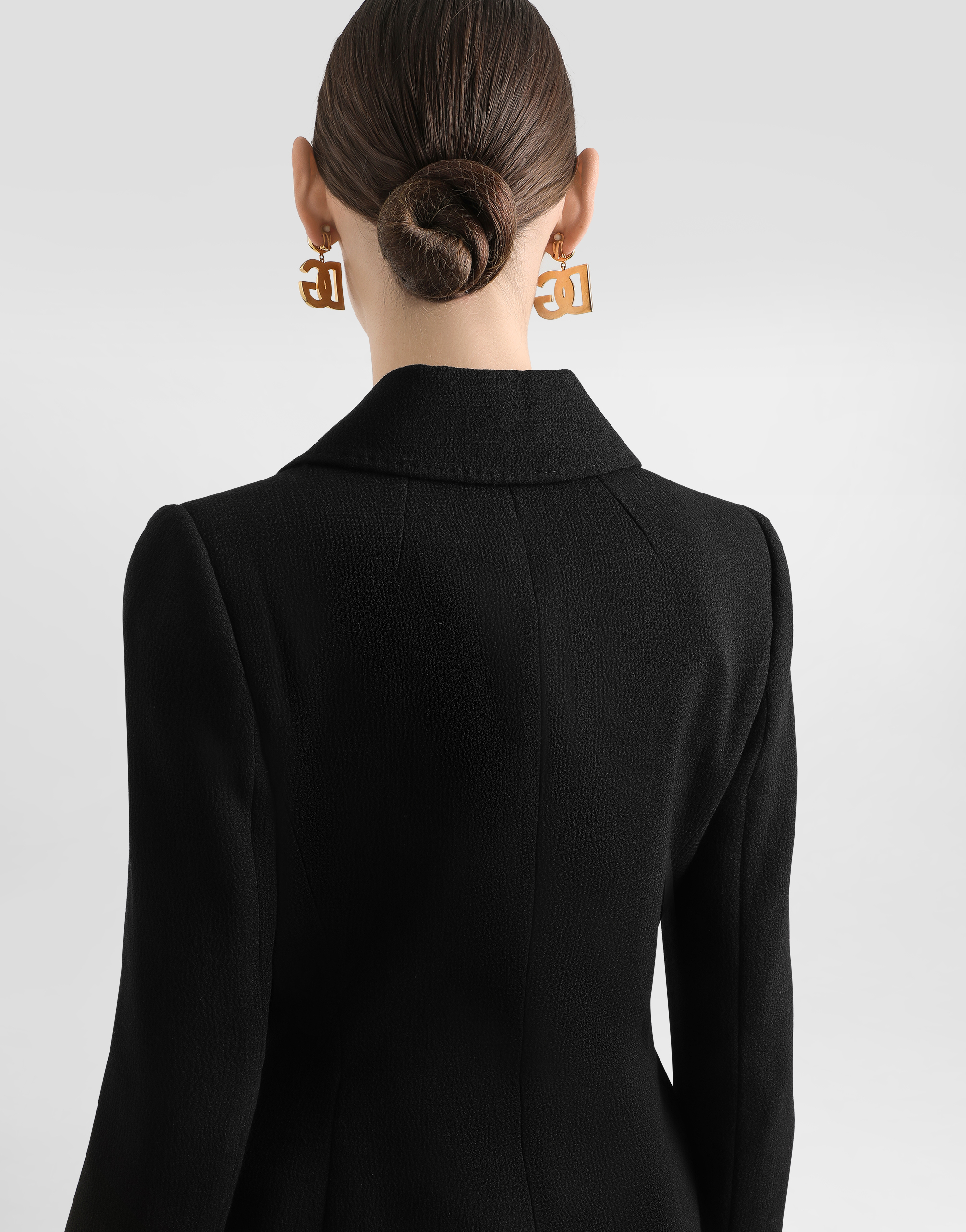 Single-breasted virgin wool jacket