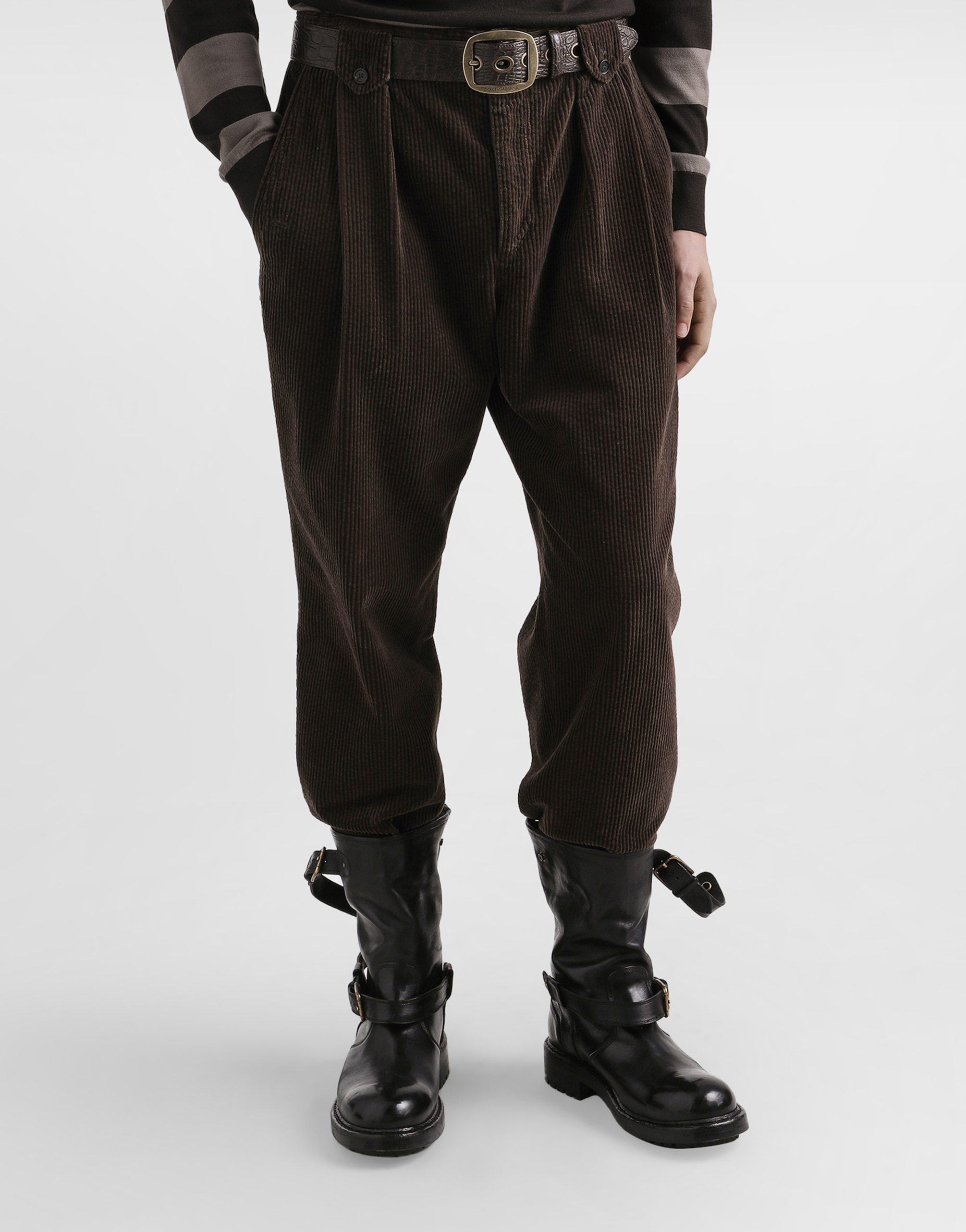 Corduroy trousers