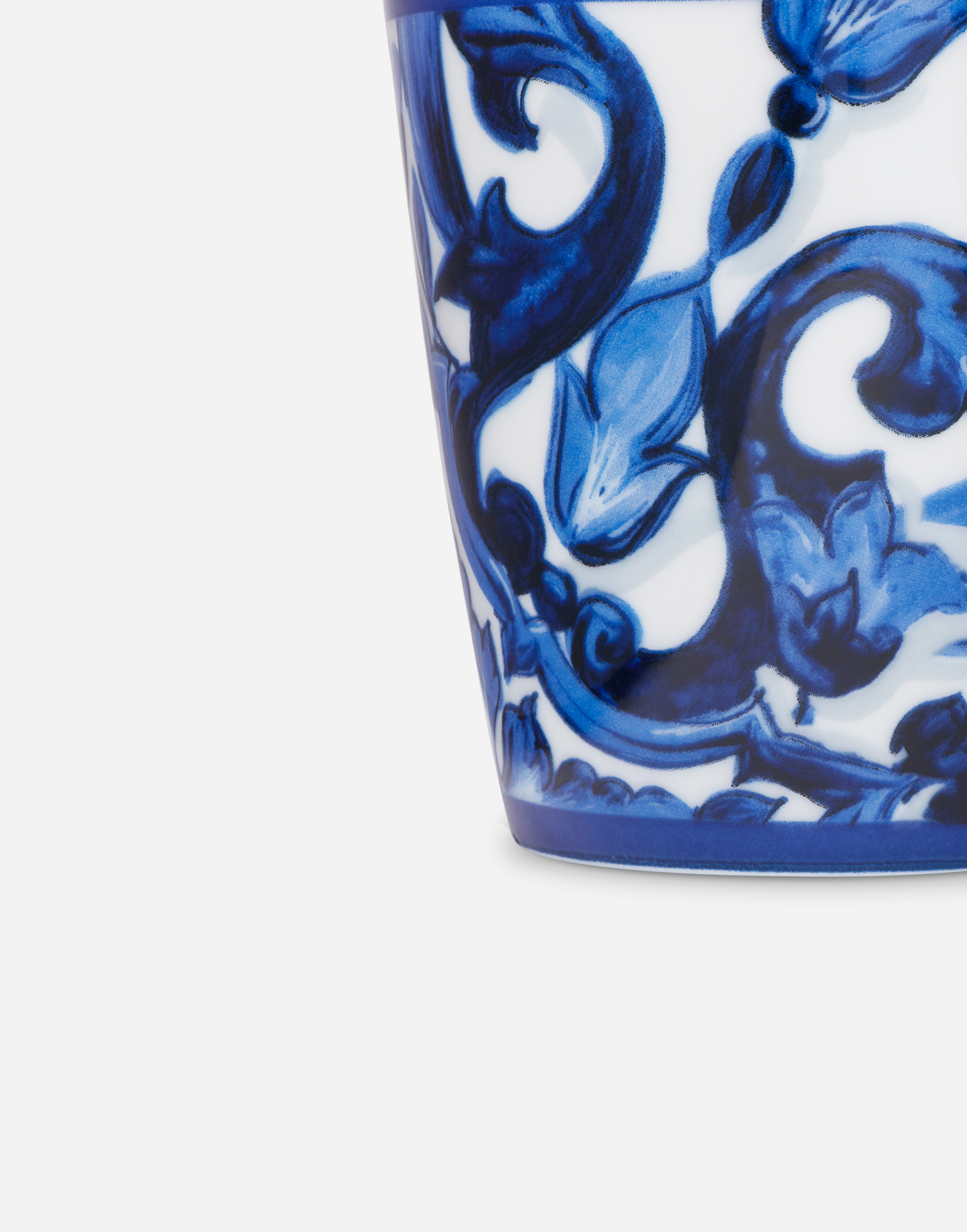 Dolce & Gabbana Blu Mediterraneo Porcelain Mug In Multicolor