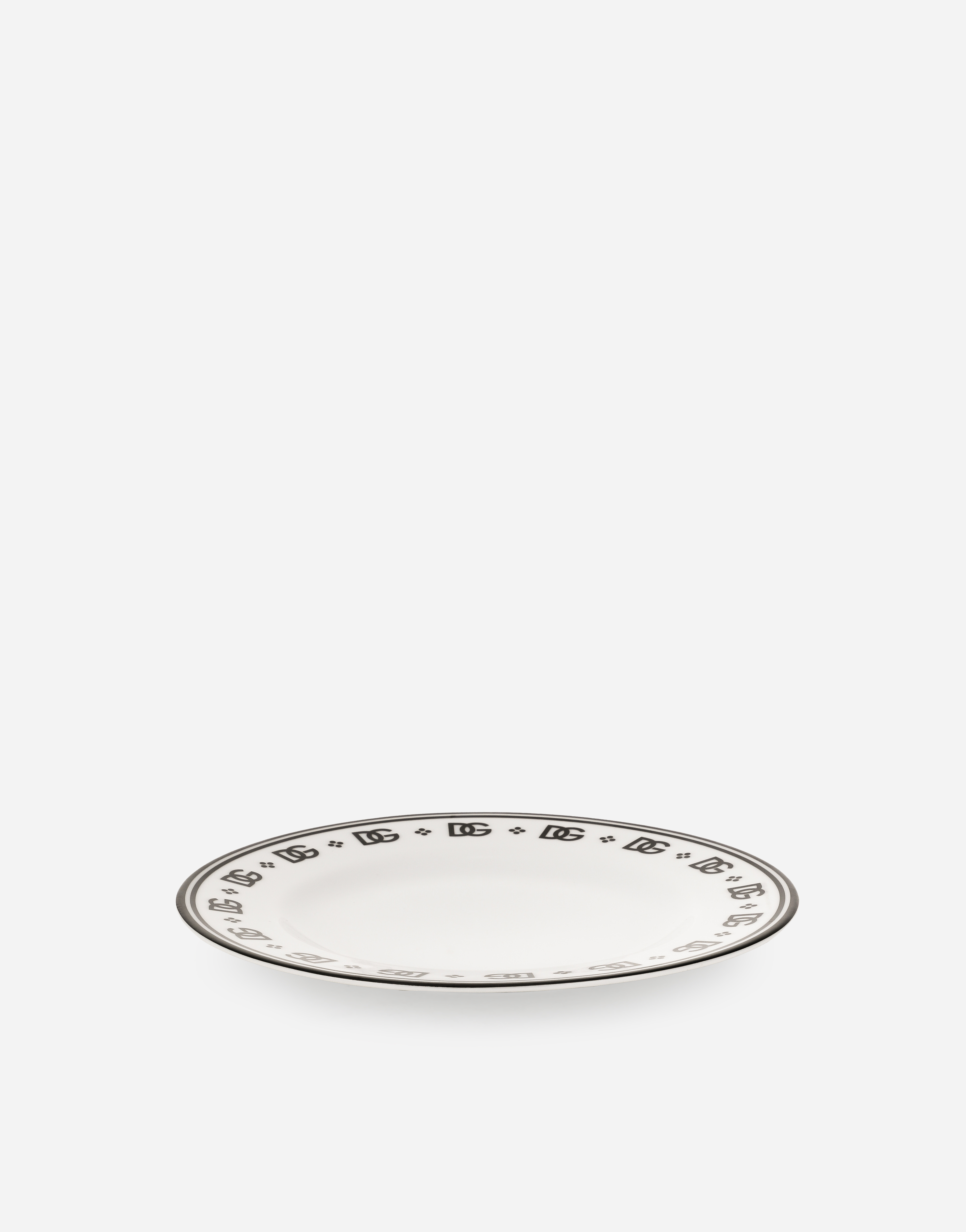 Dolce & Gabbana Set 2 Piatti Dessert In Multicolor