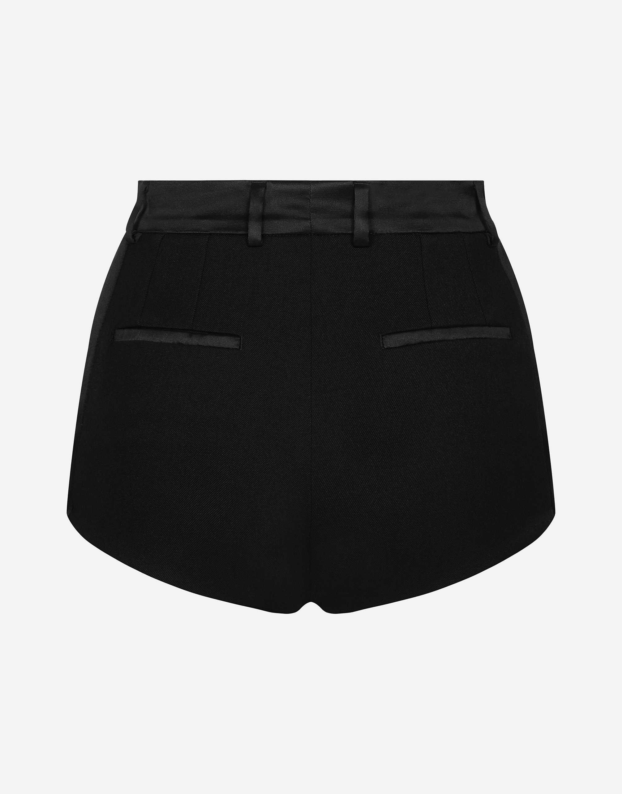Dolce & Gabbana Klassische Shorts Mit Hohem Bund In Black