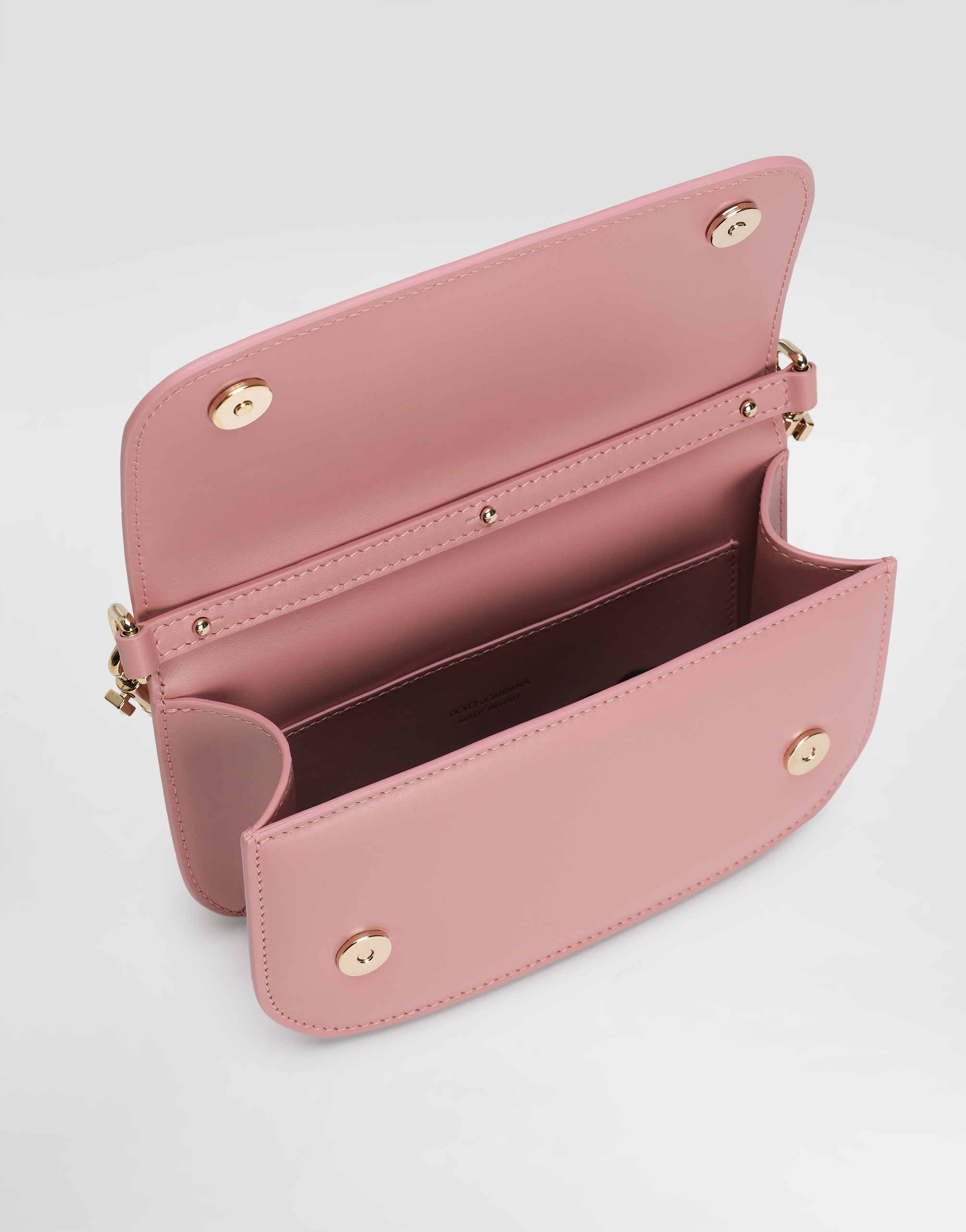 Dolce & Gabbana 3.5 Crossbody Bag In Pink