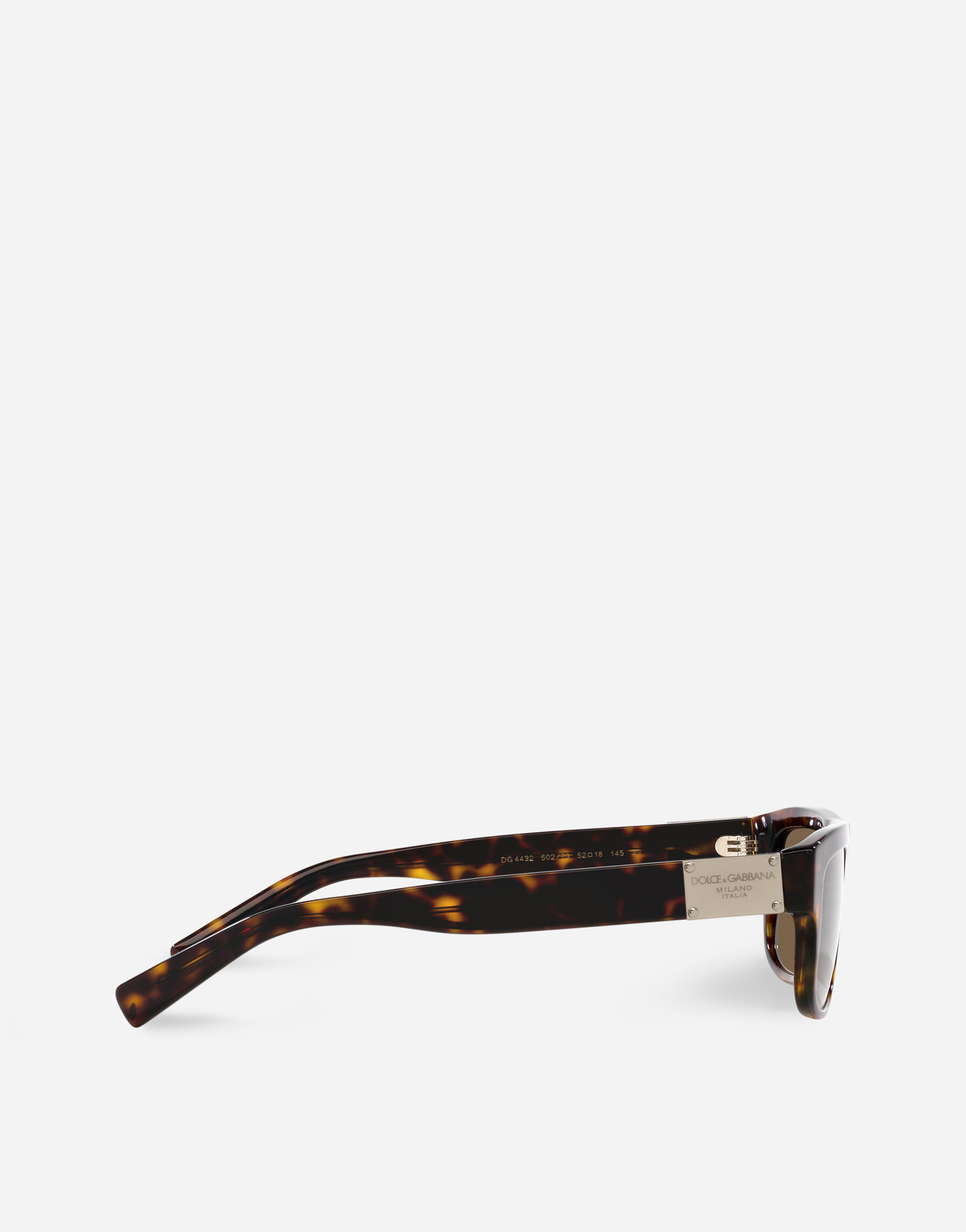 DOLCE & GABBANA DG PLAQUE SUNGLASSES